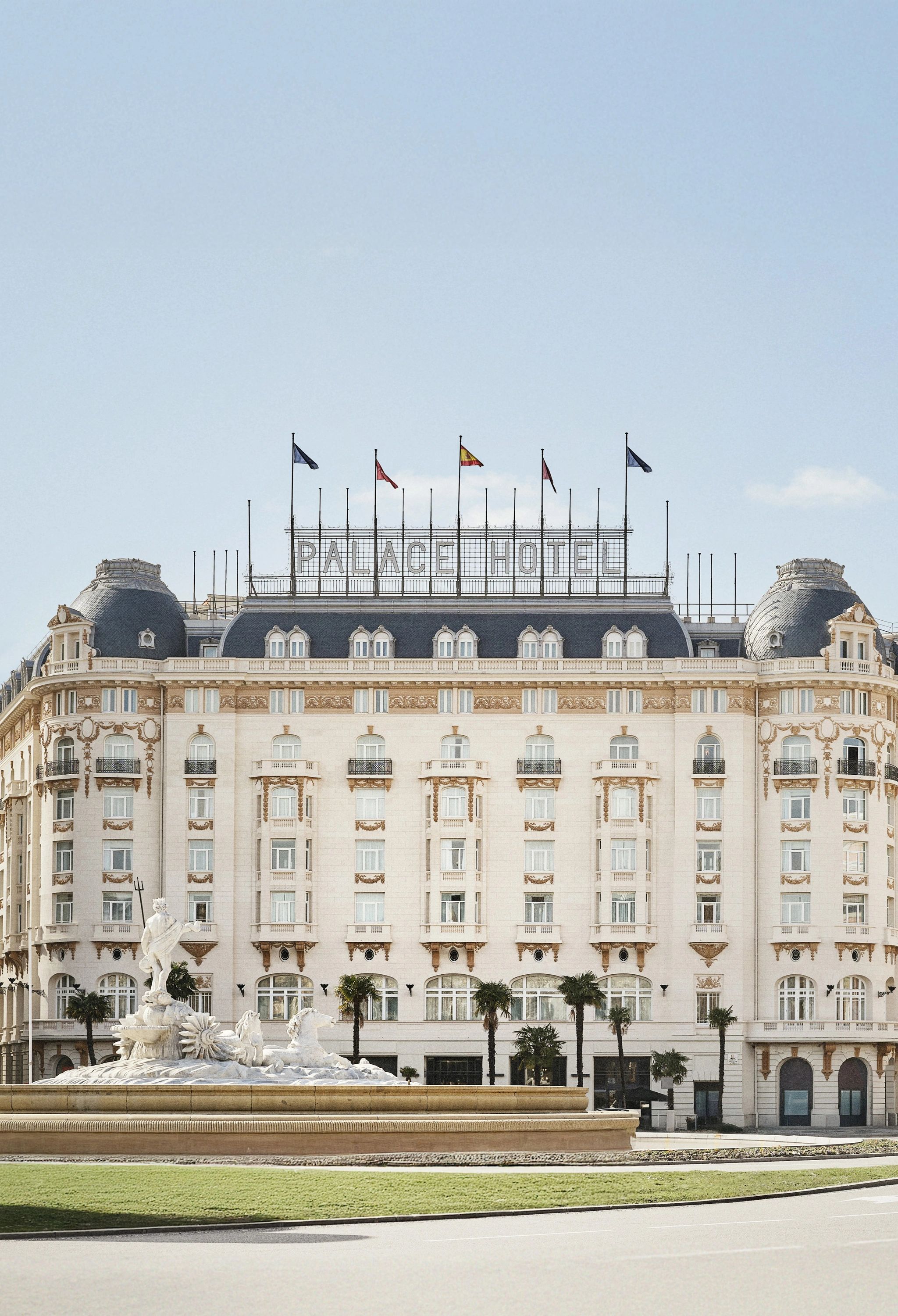 hotel palacio - hotel de luxo madri - arquitetura classica