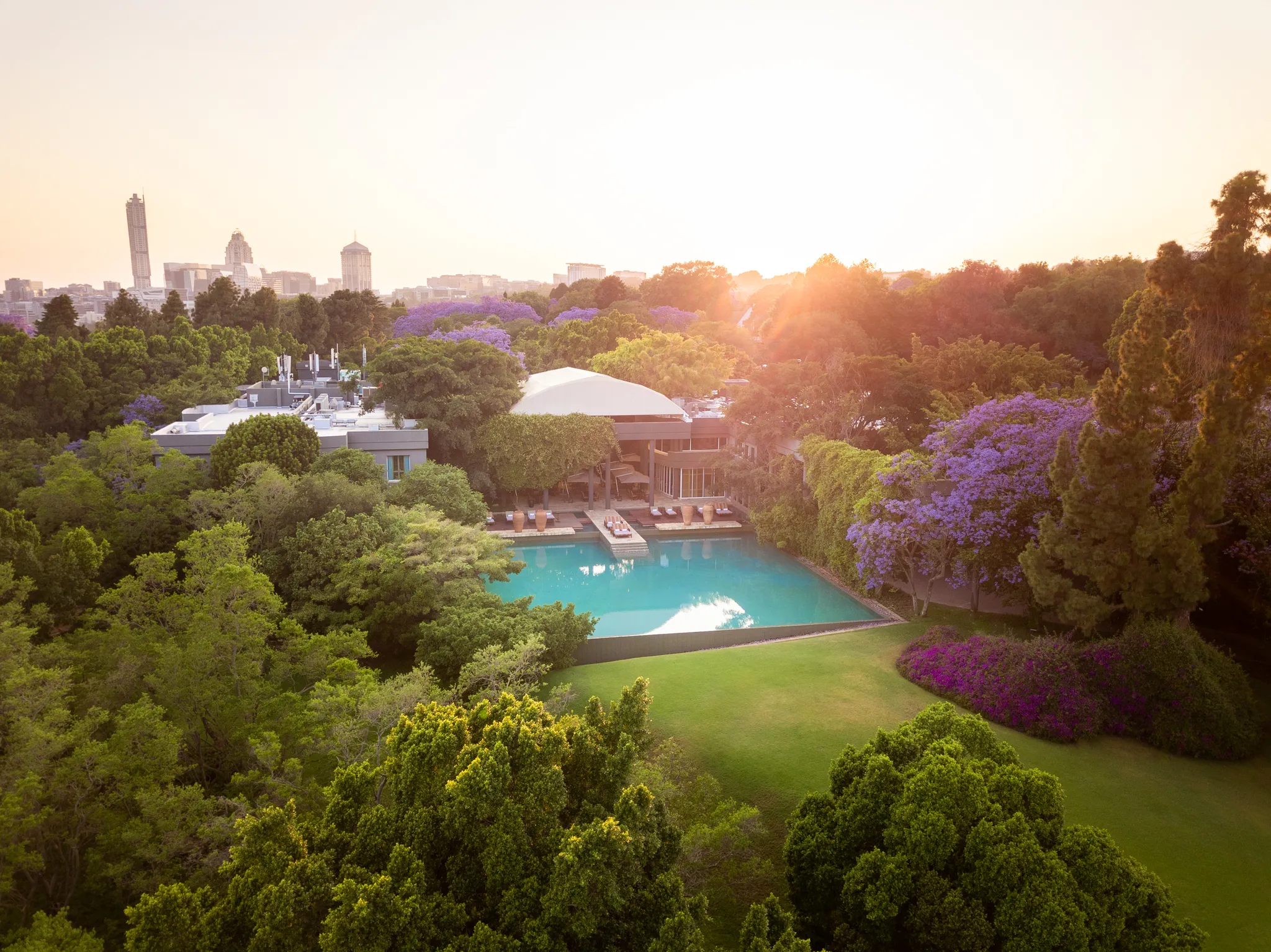 fachada hotel - hotel africa do sul - turismo africa