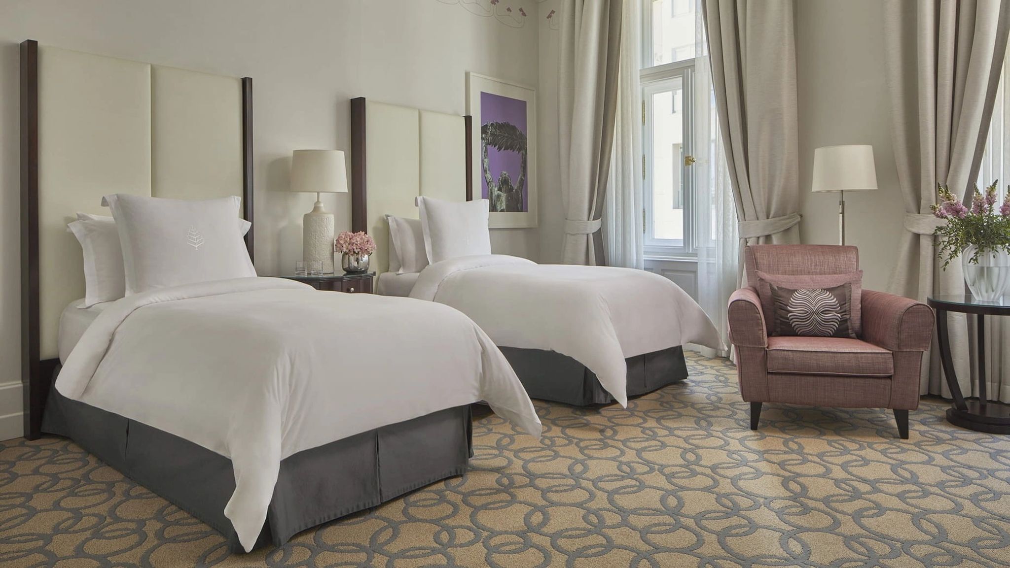 Gresham Twin quarto com duas camas - quarto twin - quarto de hotel
