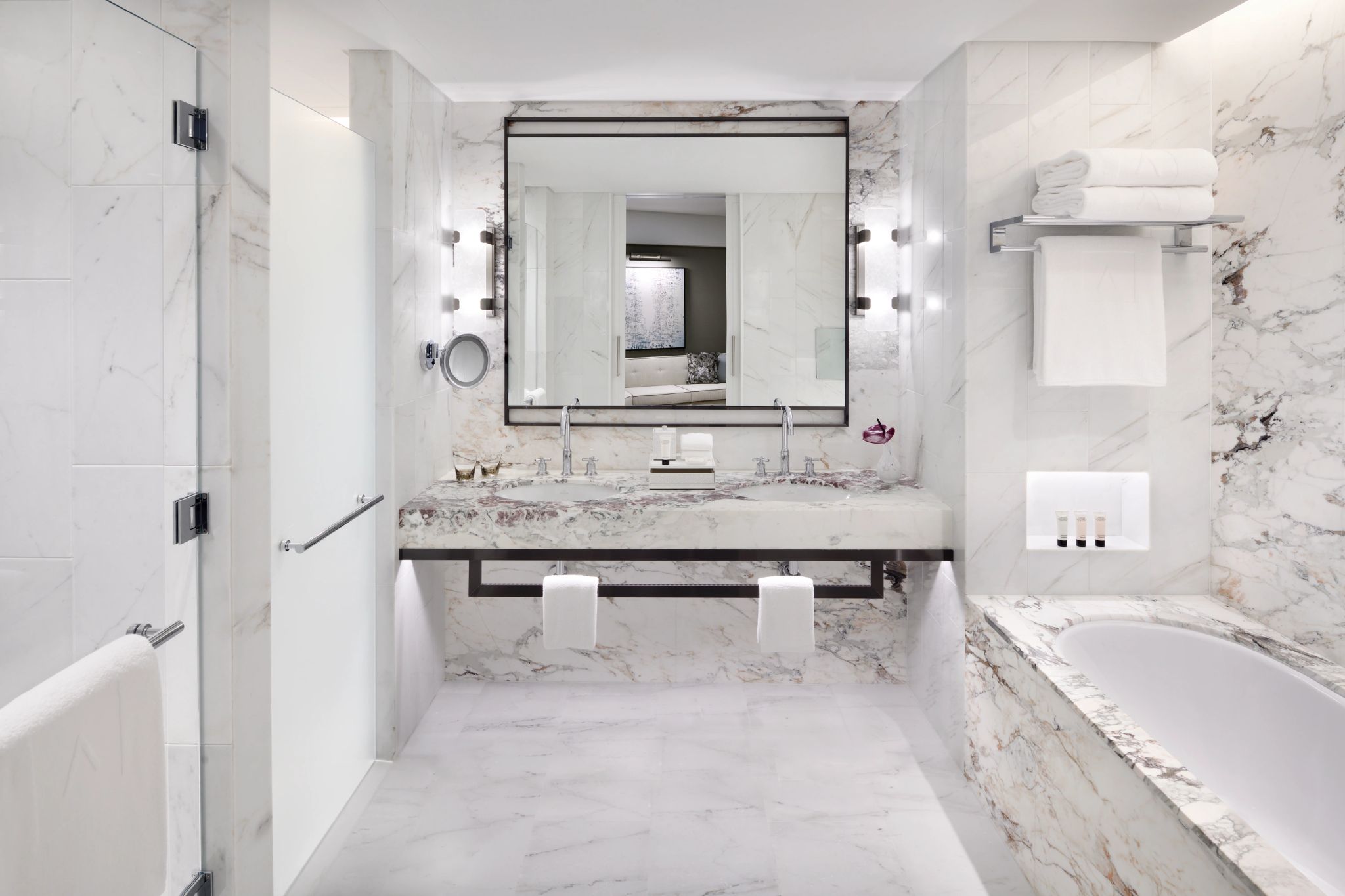 banheiro premium - suite luxo - banheira enorme