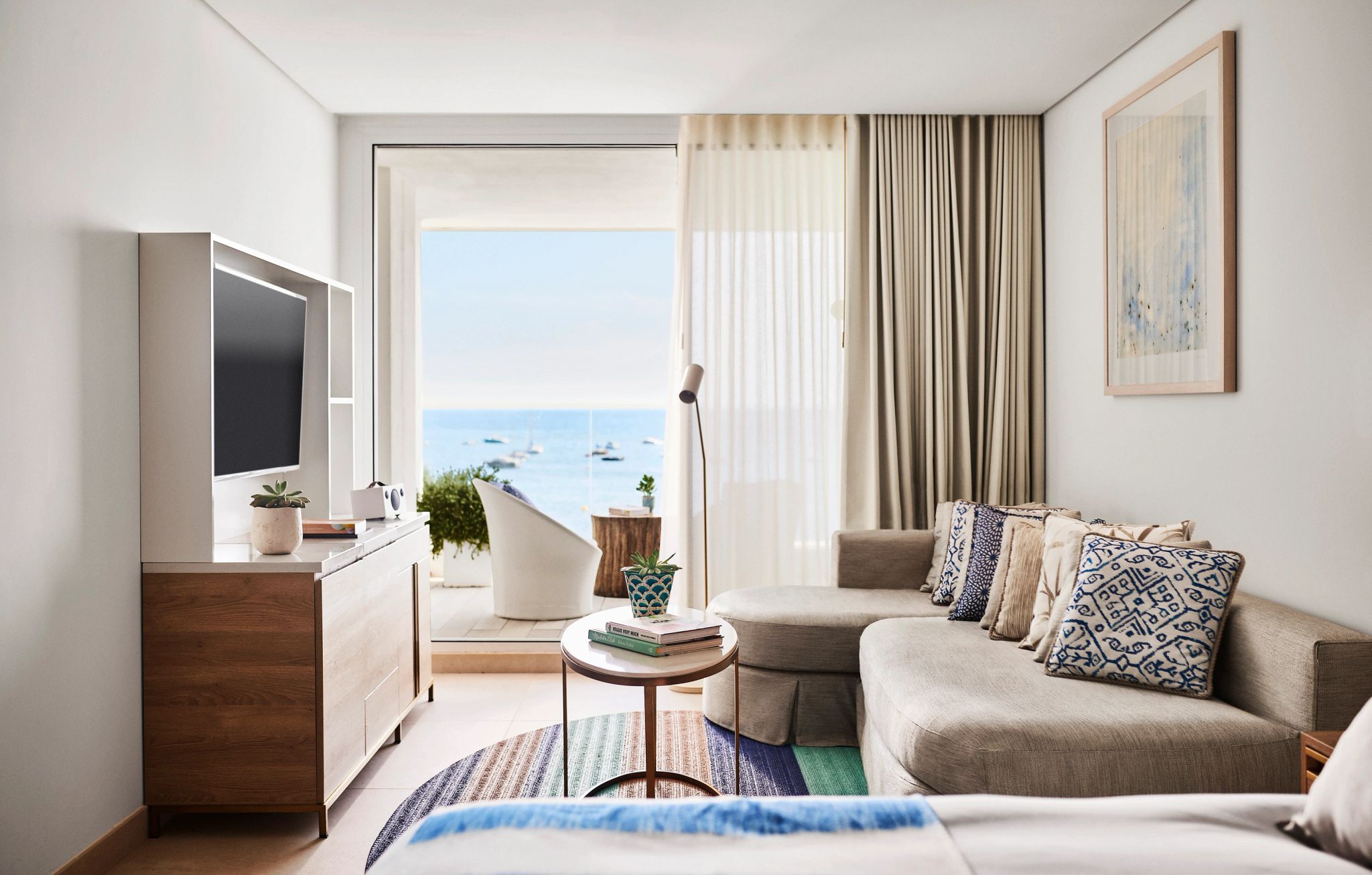 Junior Suite Sea View suite com sala - sala de tv - sala de estar