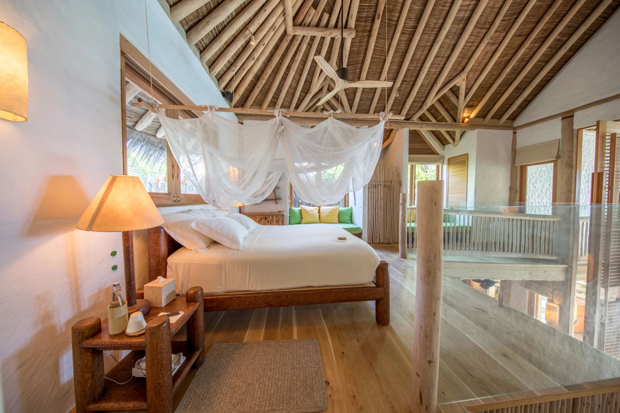 Two Bedroom Crusoe Residence Pool suite romantica - oceano indico - praia areia branca