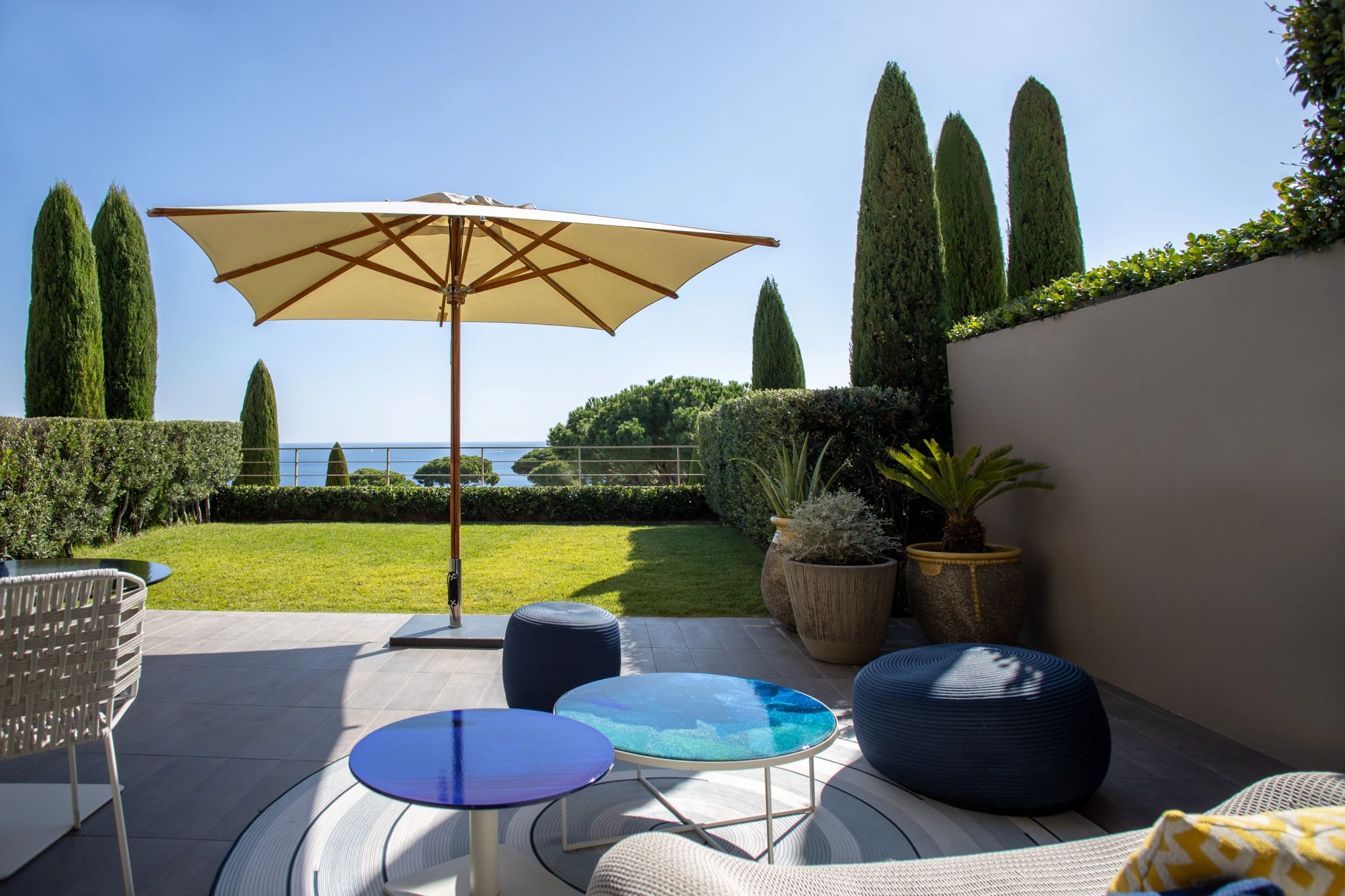 Junior Suite Sea View Garden terraço privativo – suite com terraço - vista mar