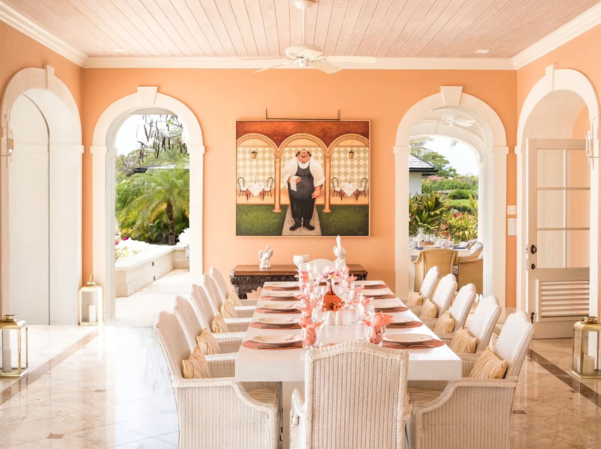 sala de jantar - mesa de jantar - decoracao elegante