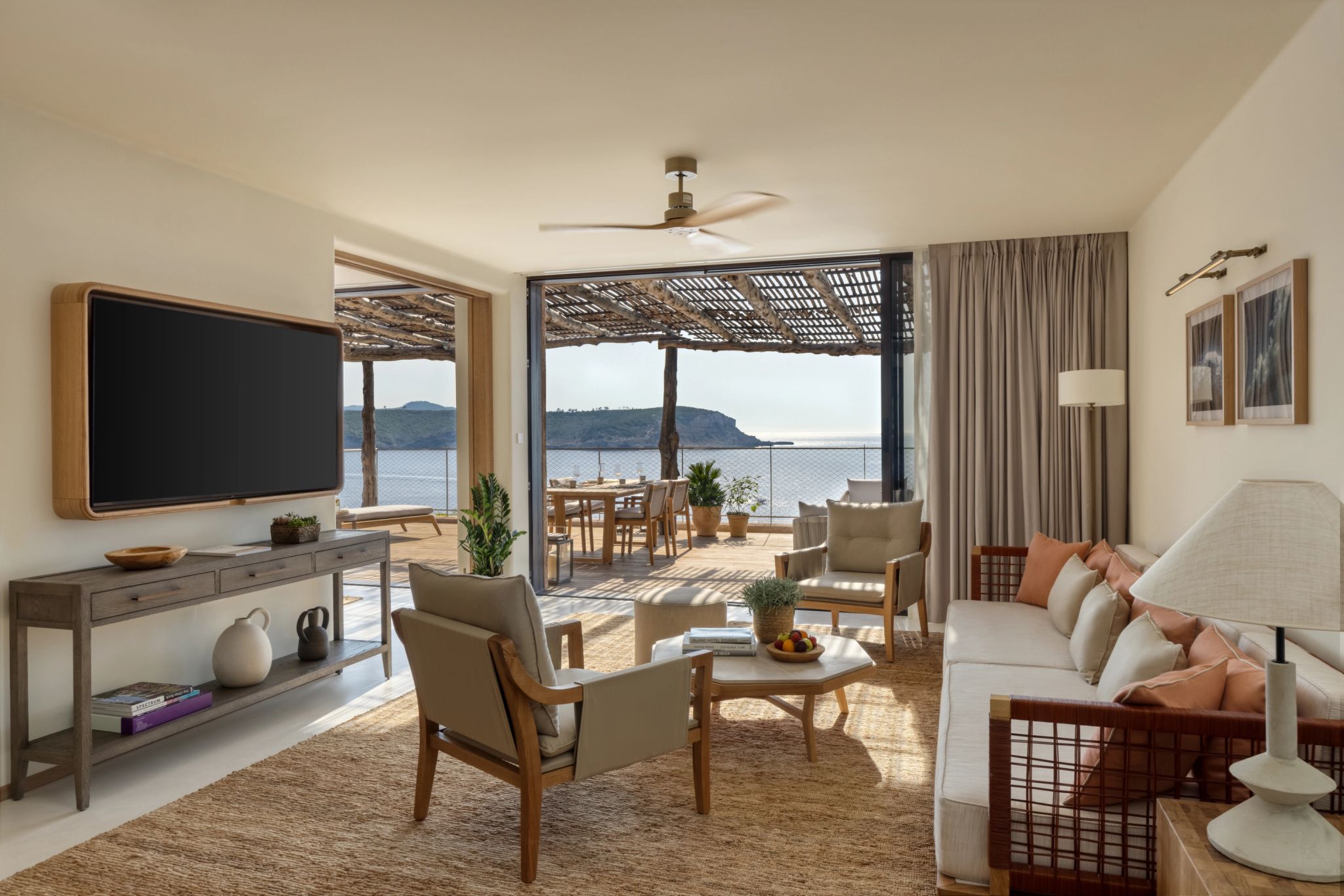 terraco - varanda mobiliada - vista privilegiada