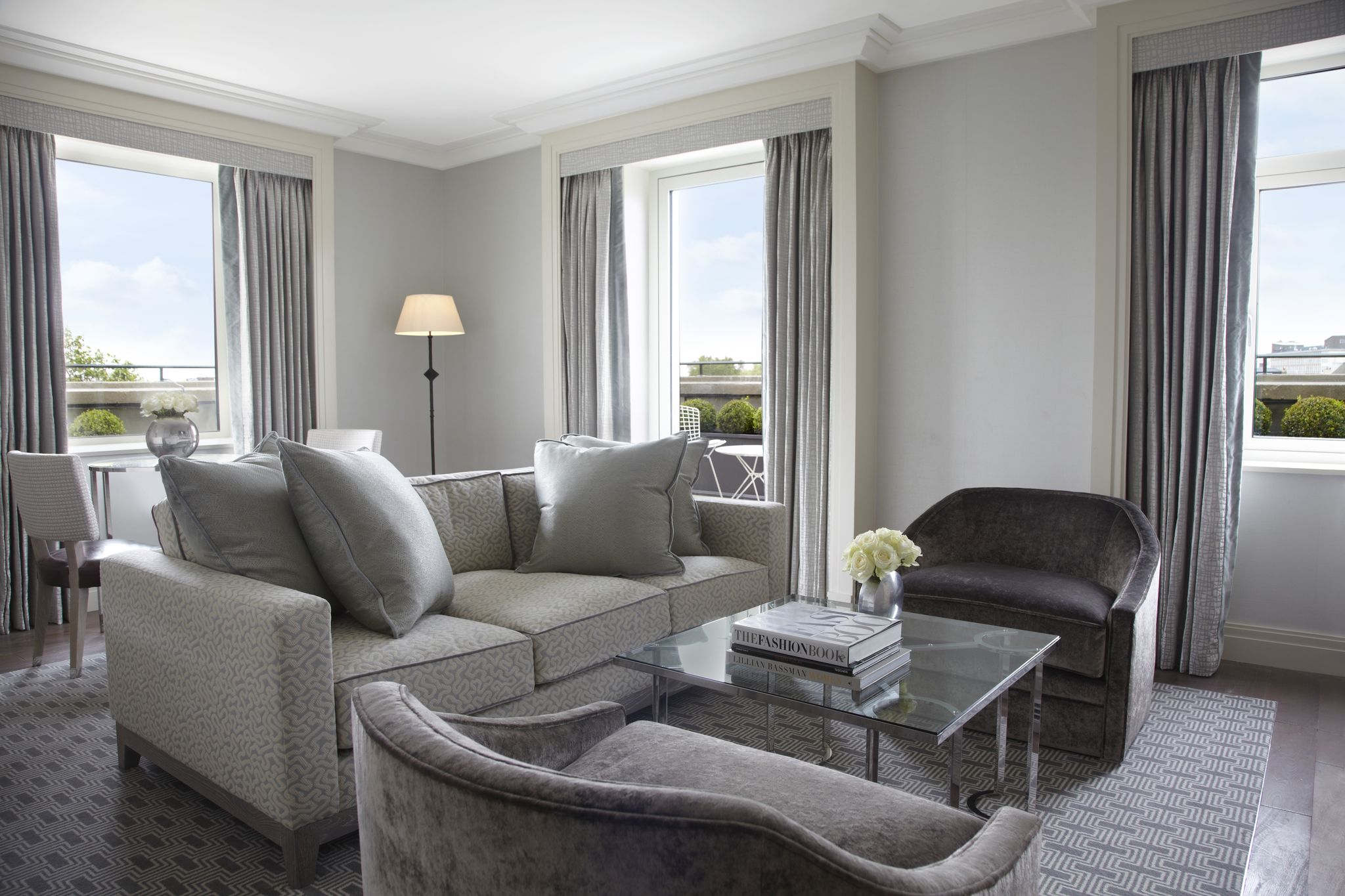 sala privativa – sala da suite - decoração moderna