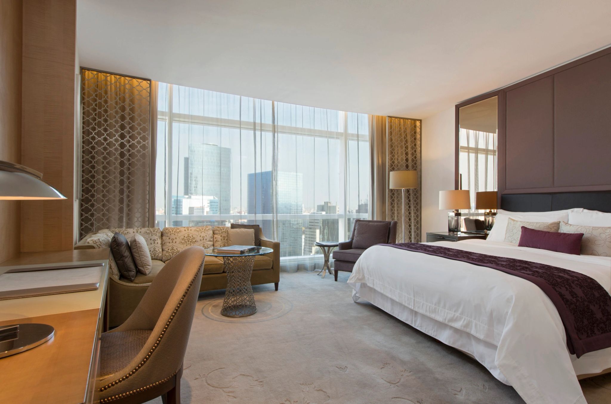 quarto casal – quarto com vista - decoraçao moderna