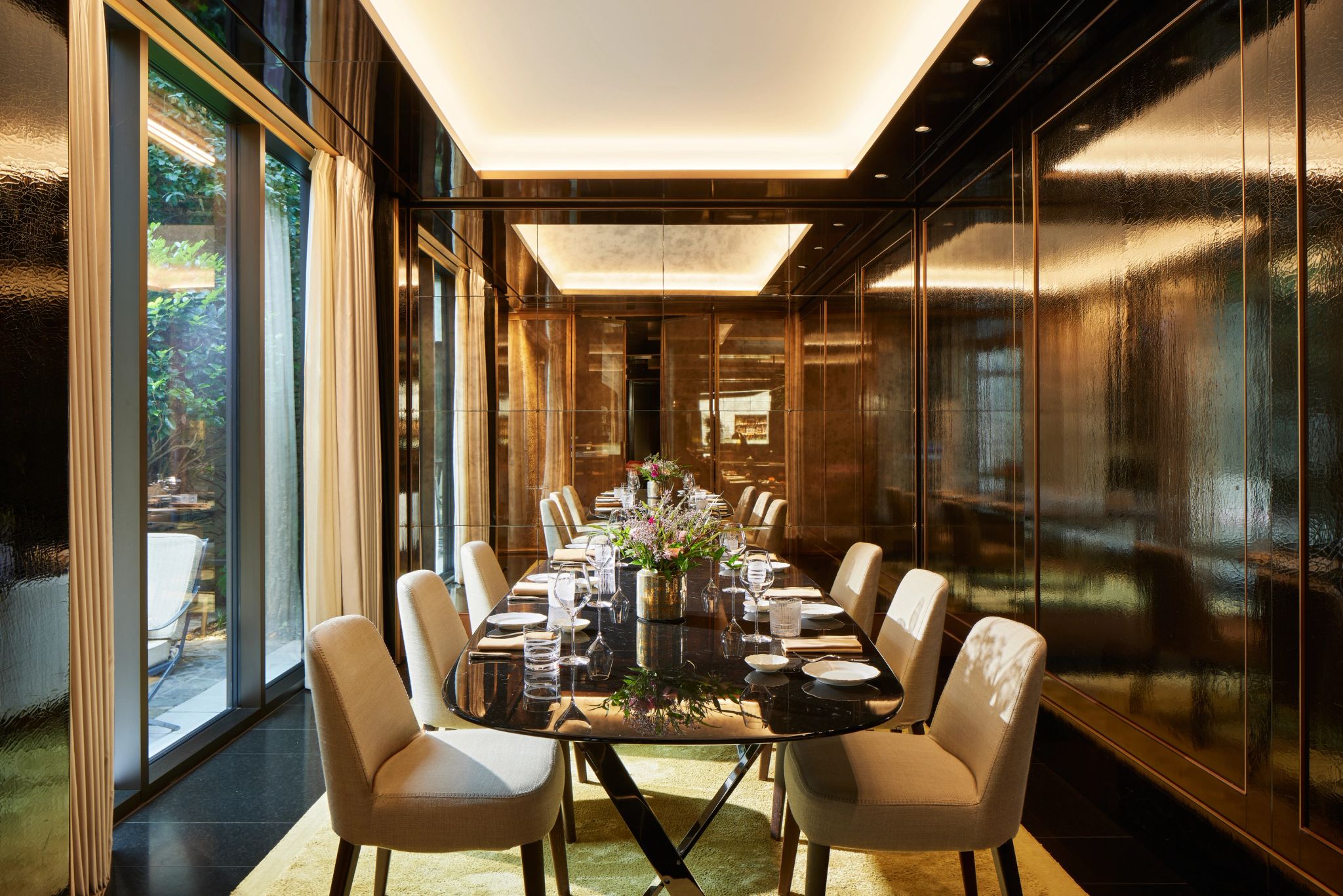 Restaurante Niko Romito  sala privativa – jantar privativo – sala de jantar