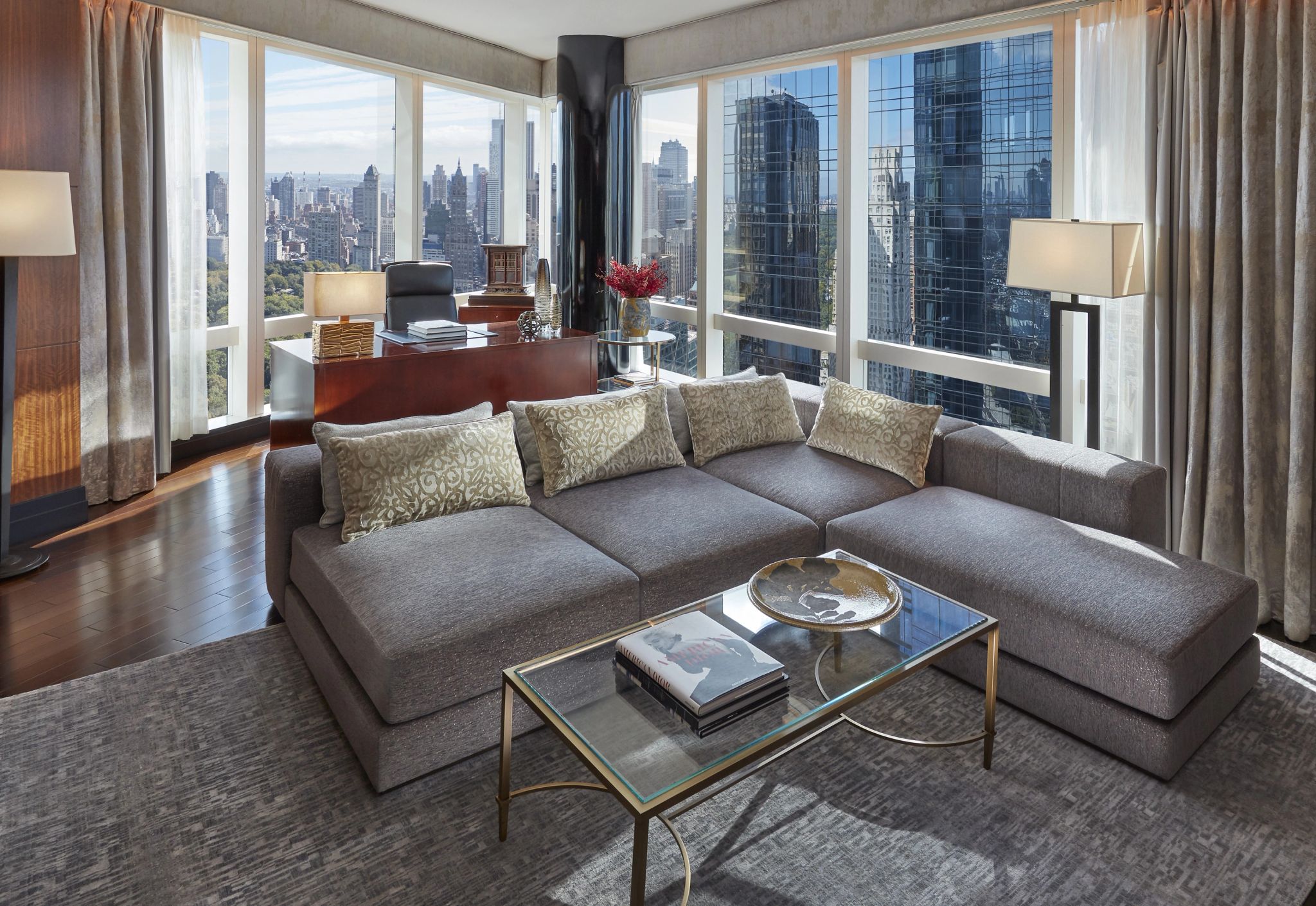 Oriental Suite sofa confortavel - sala de estar - suite com sala