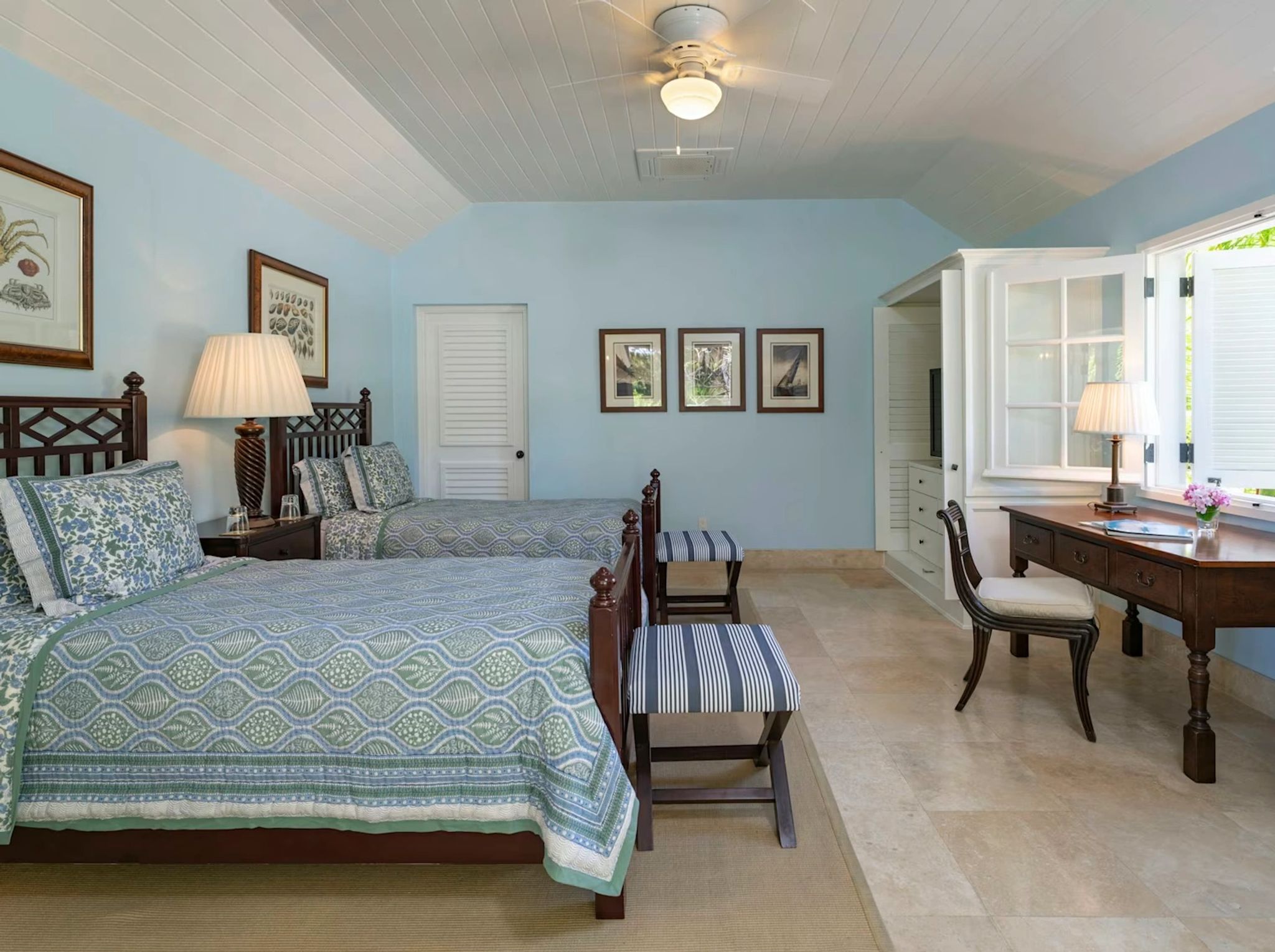 Oleander cama king - quarto suite - decoracao tropical