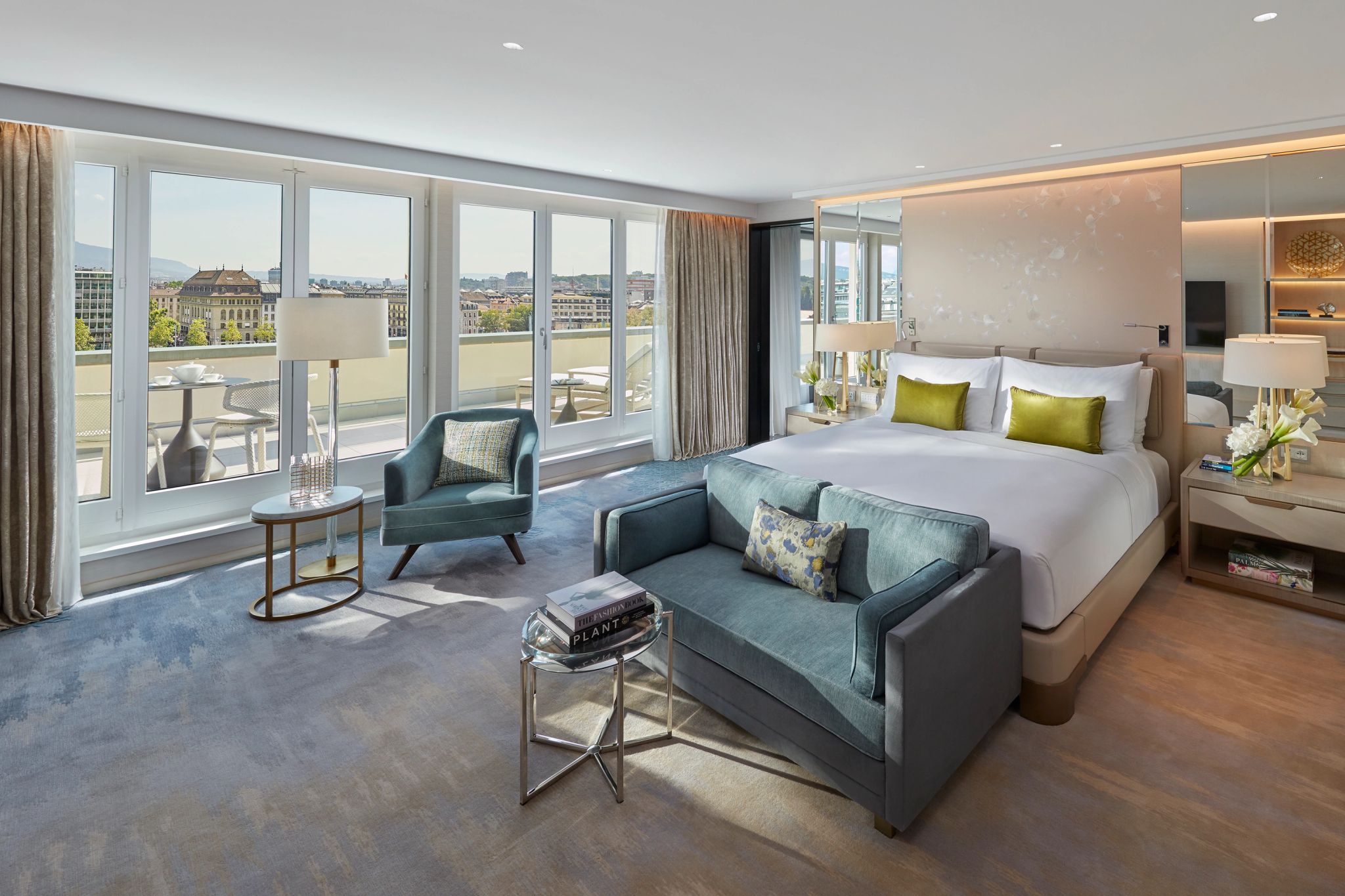 suite premium - cama de casal - vista panoramica