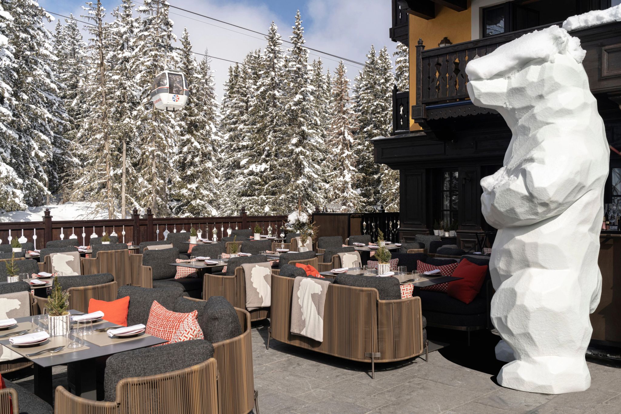 Restaurante La Terrasse de Cheval Blanc almoço com vista – alta gastronomia - almoço no terraço