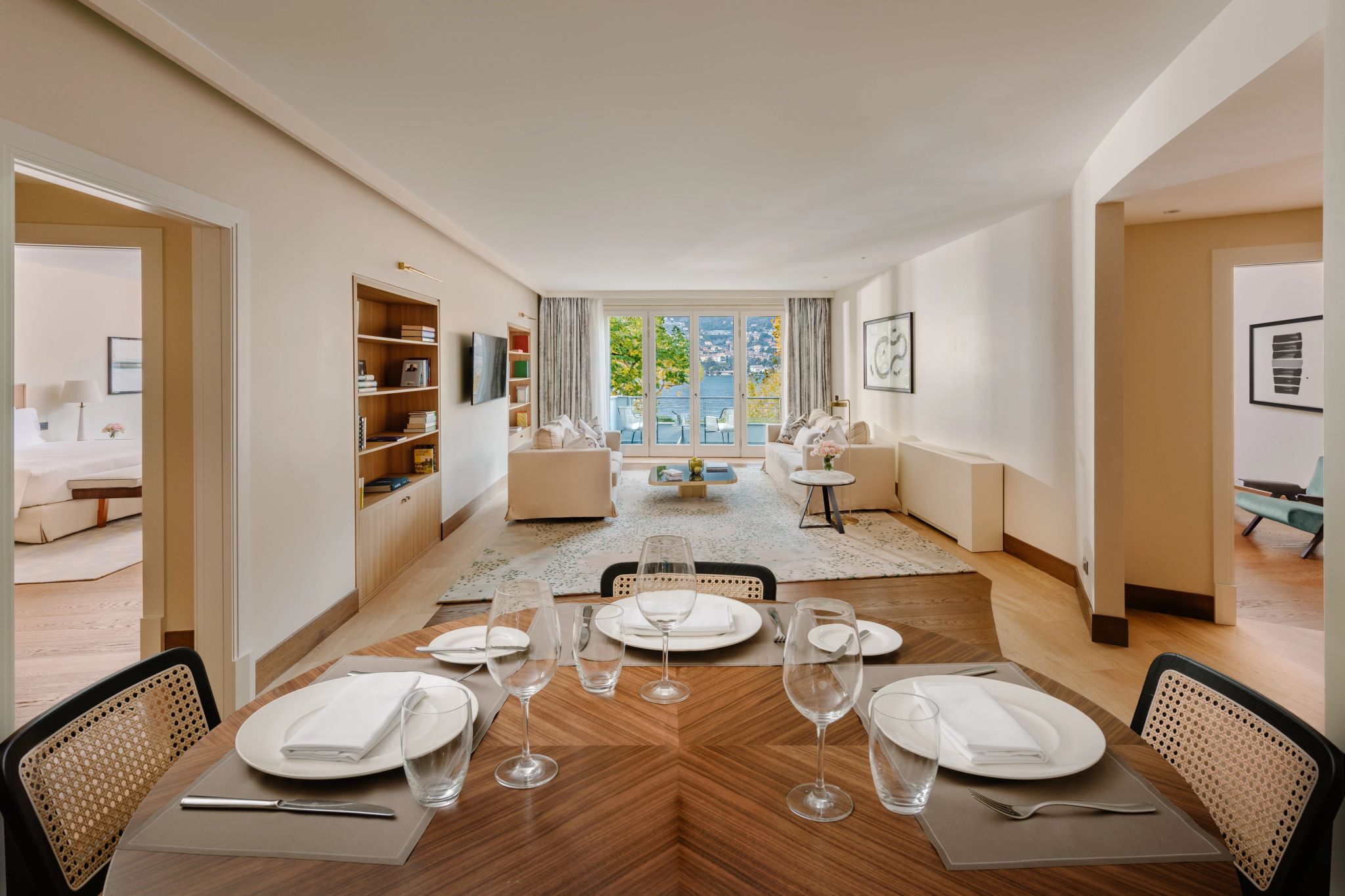 Two Bedroom Premier Suite sala de jantar - area gourmet - jantar privativo