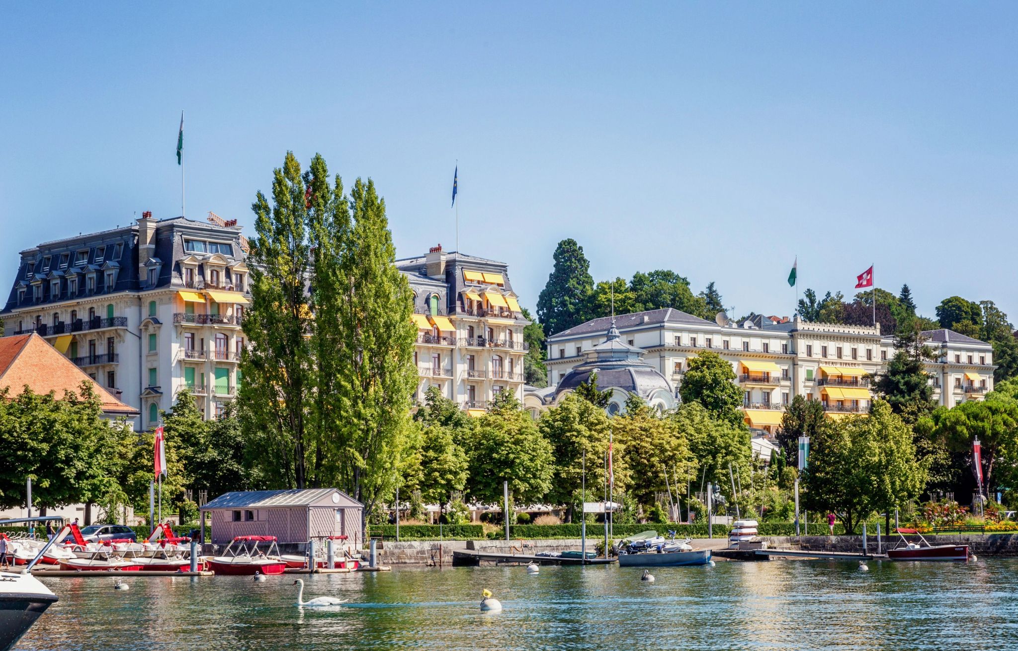 geneva lake - vista lago de geneva - hotel na suica