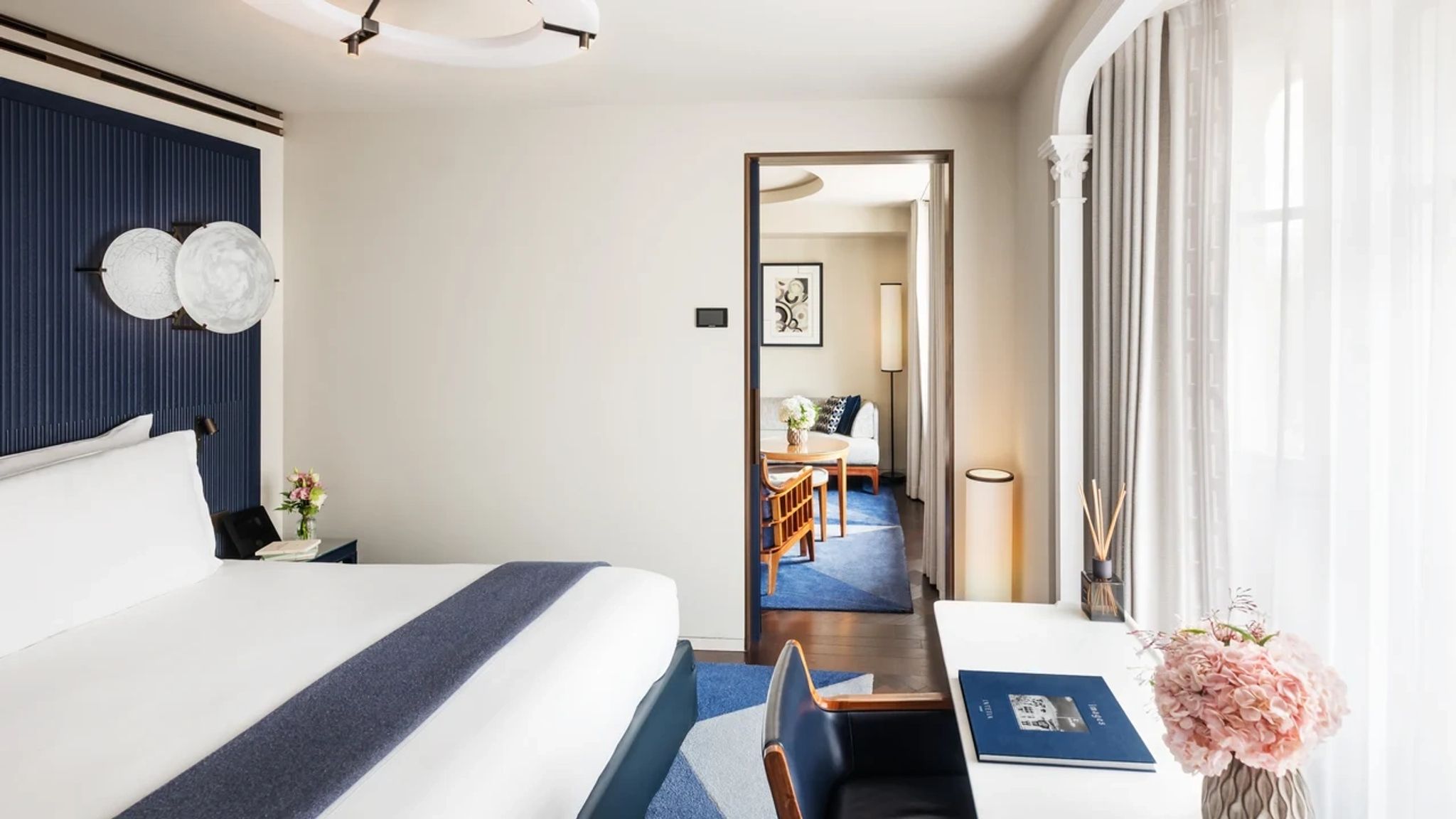 Lutetia Suite cama king - suite moderna - design de luxo - suite ampla