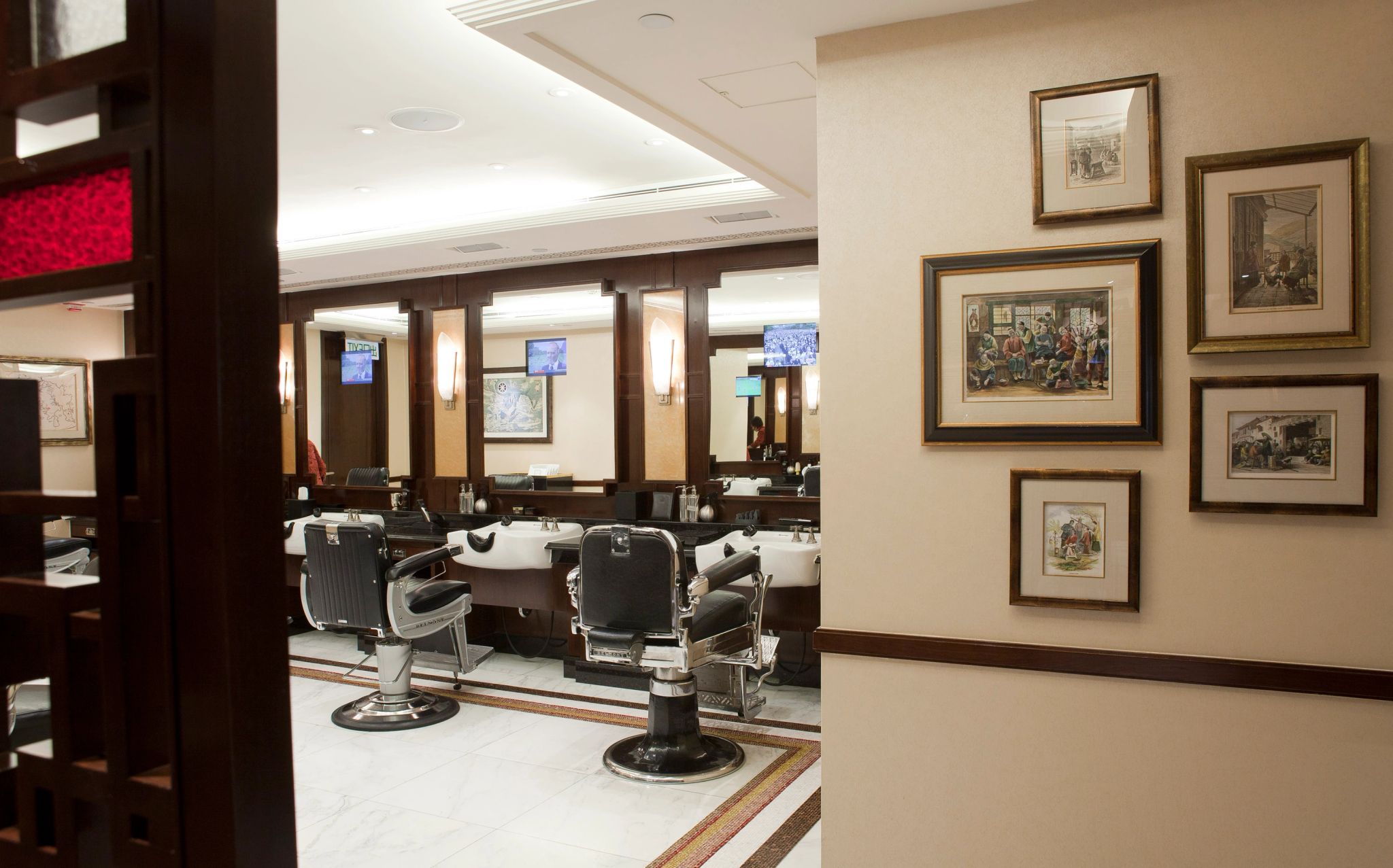 barbearia do hotel - cabelereiro para homens - salao de beleza - tratamentos de beleza