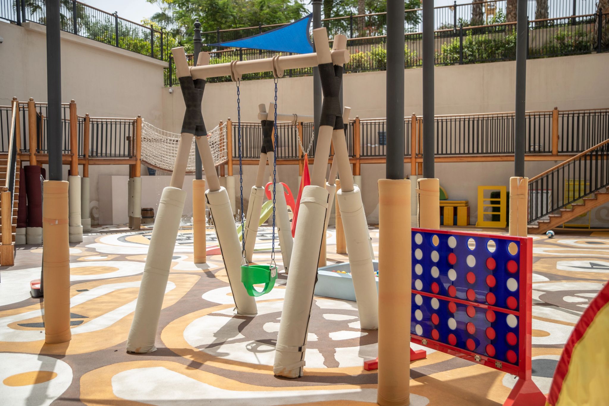 espaço kids - kids club - lazer infanitl - lazer ao ar livre
