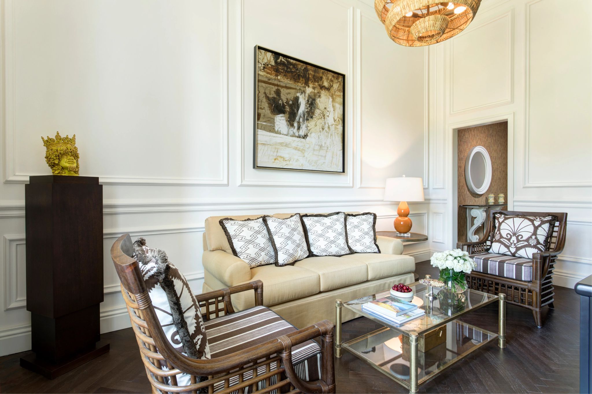 Superior Suite suite com sala – sala de estar – decoraçao classica - obras de arte - arte classica