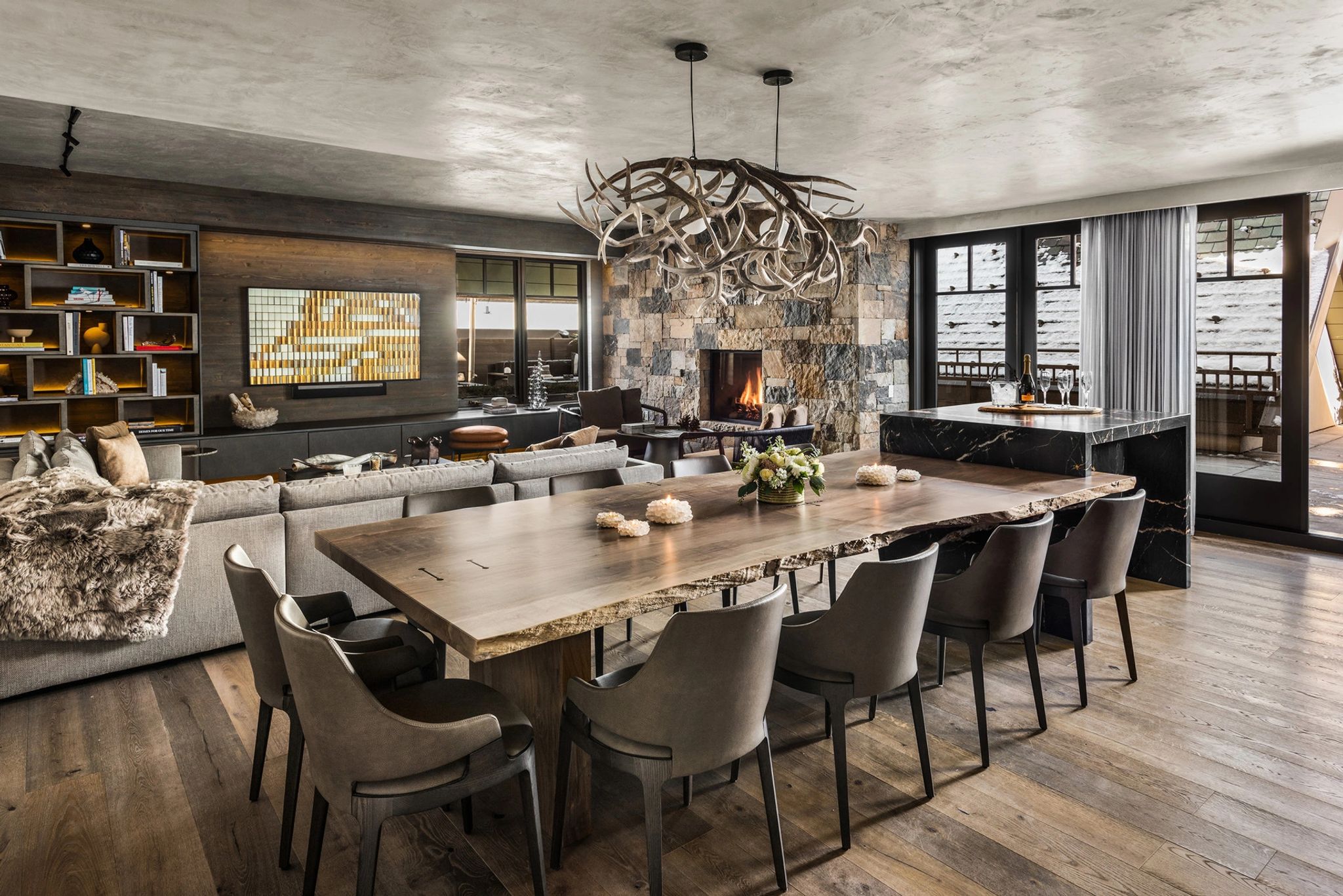 sala de jantar - mesa de jantar - jantar em familia - decoraçao moderna