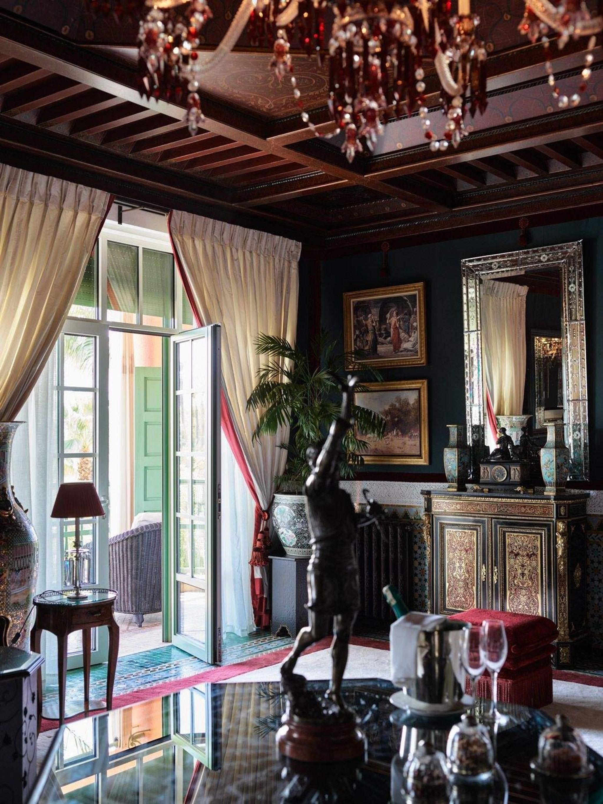 Suite Al Mamoun sala estar al mamoun - living suite jardins - area estar mamounia