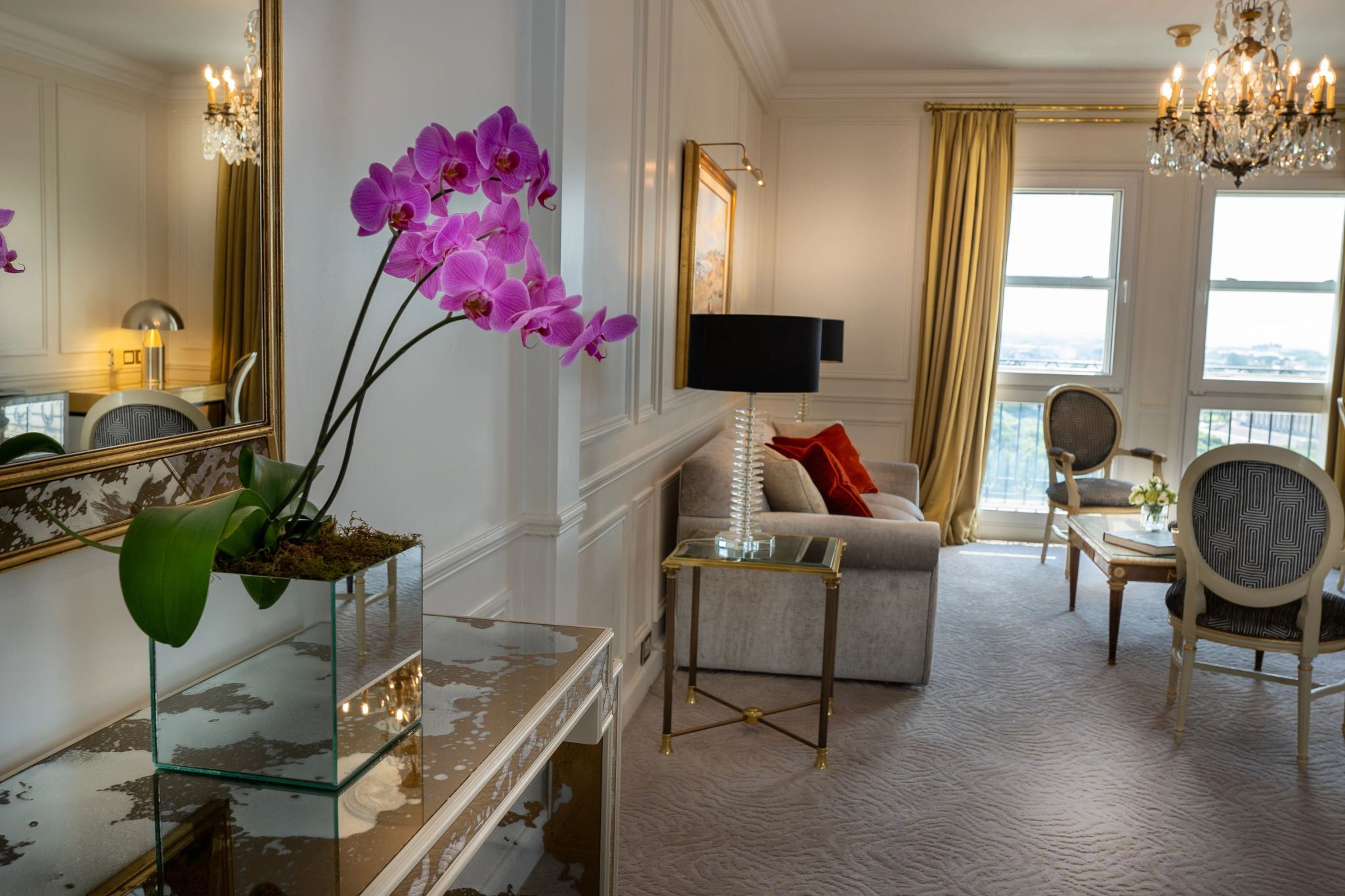 Premier Luxury Suite sala de estar - suite ampla - suite com sala