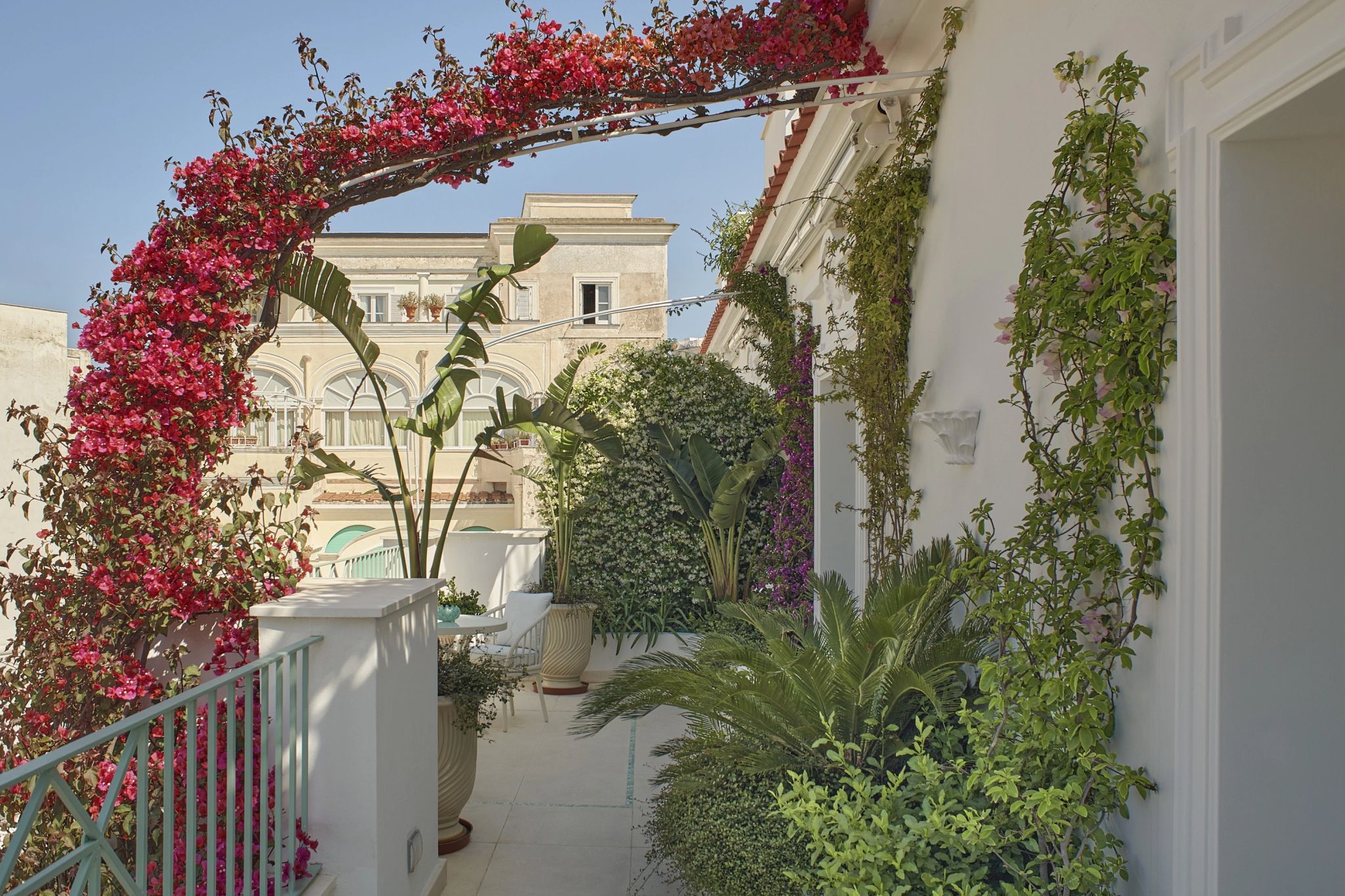 La Palma Suite terraço florido - suite com terraço - area verde