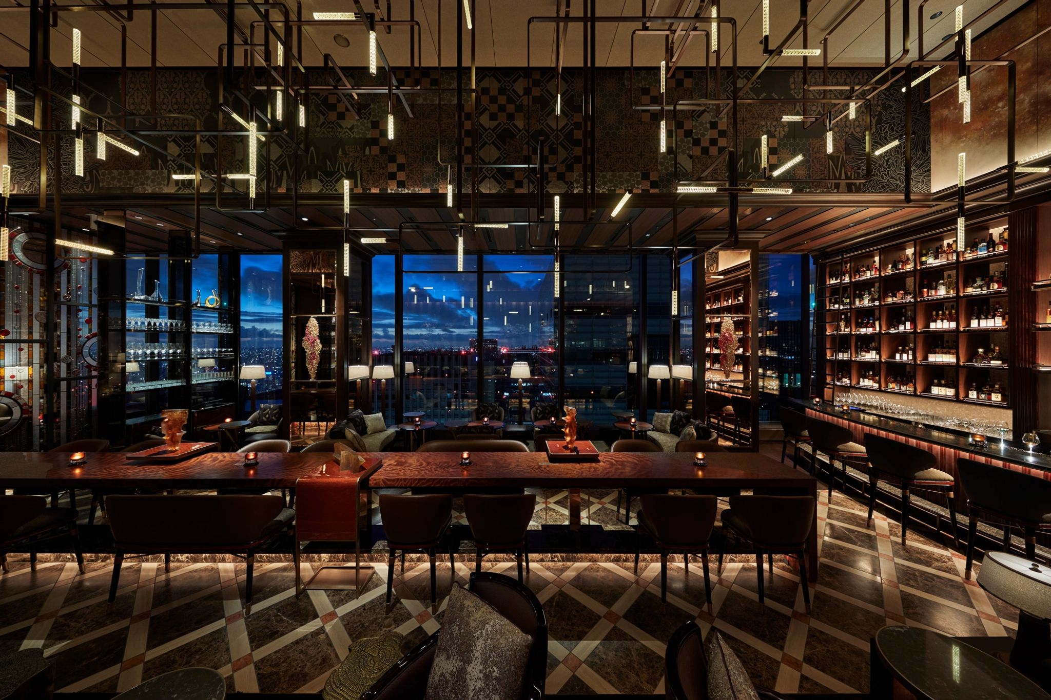 Bar Virtù bar moderno - bar animado - vida noturna toquio