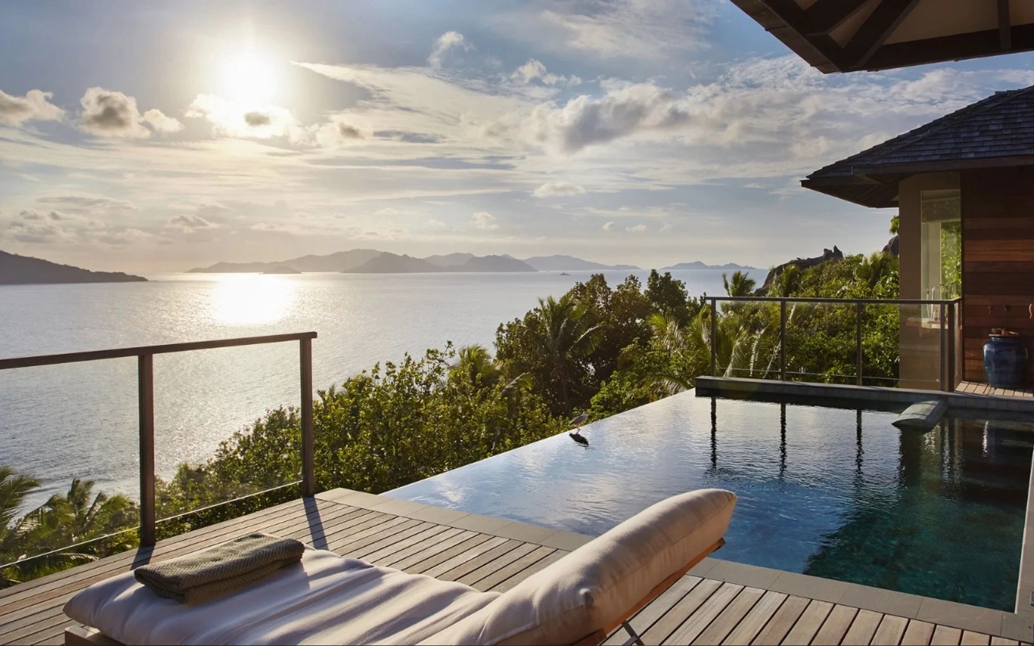Signature Pool Villa piscina signature villa - infinity pool granito - pool vista por do sol
