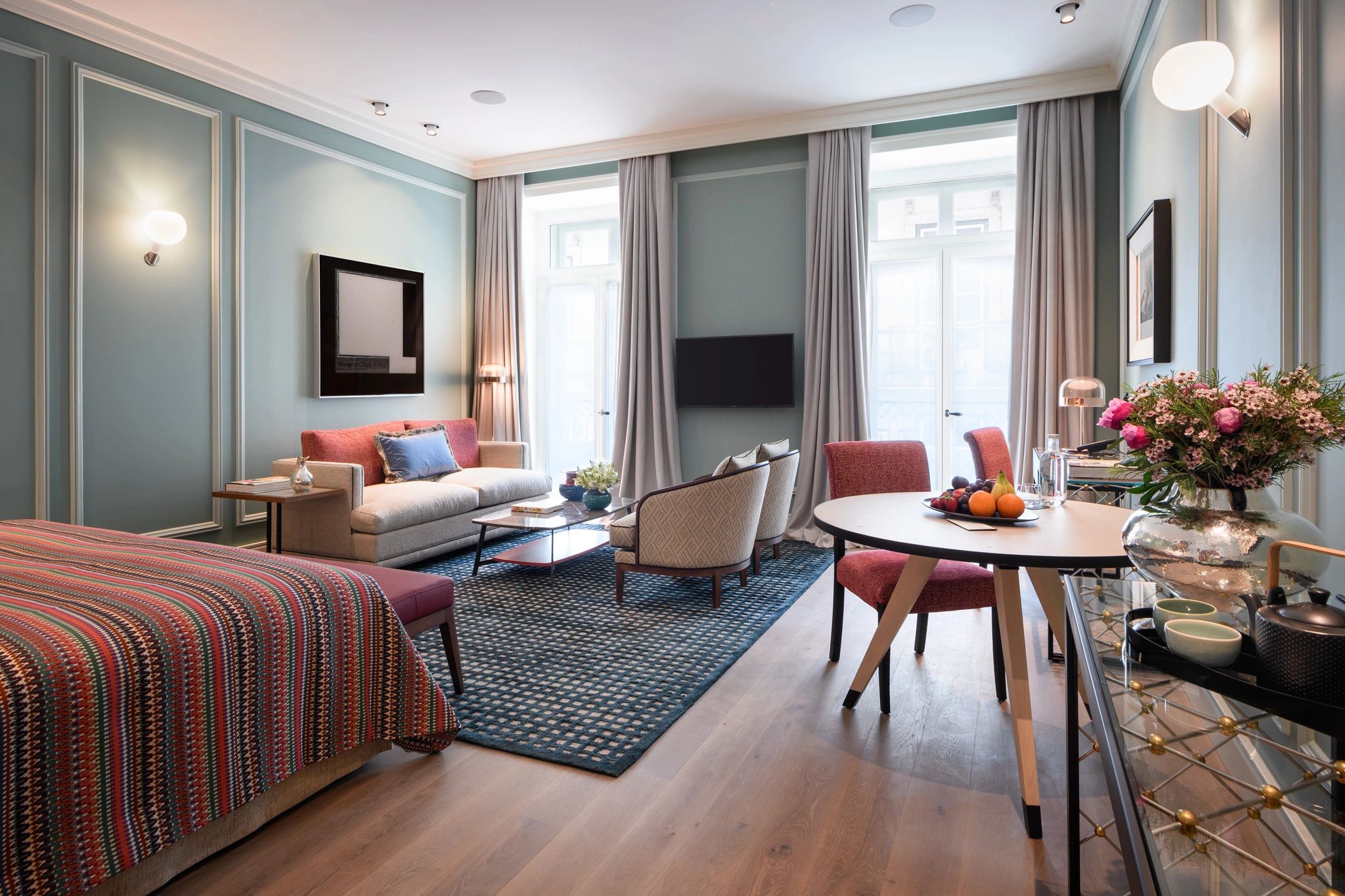 Junior Suite cama king-size – suite de luxo – decoracao premium