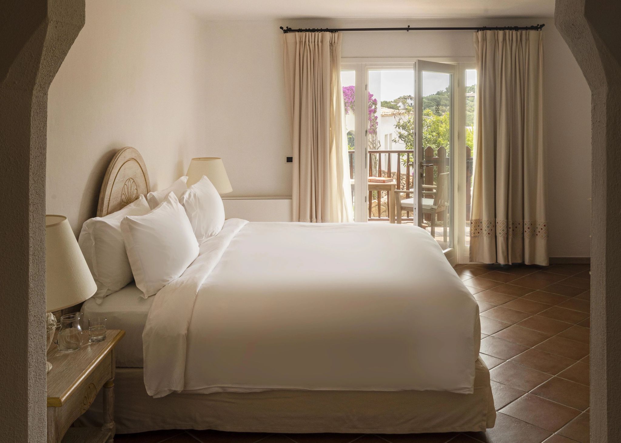 cama de hotel – design de luxo – suite do hotel