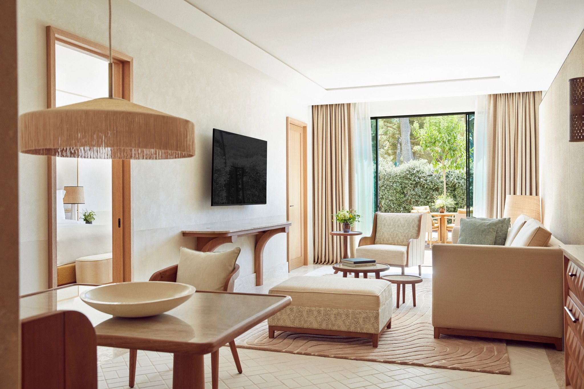 Garden View Suite Plunge Pool suite master - sala de estar - vista privilegiada