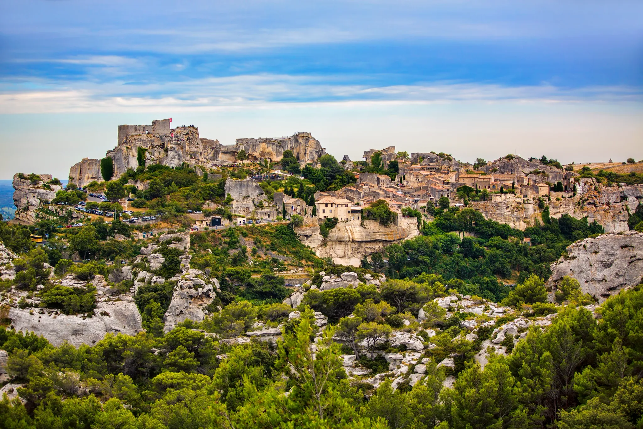 vista de les baux-de-provence