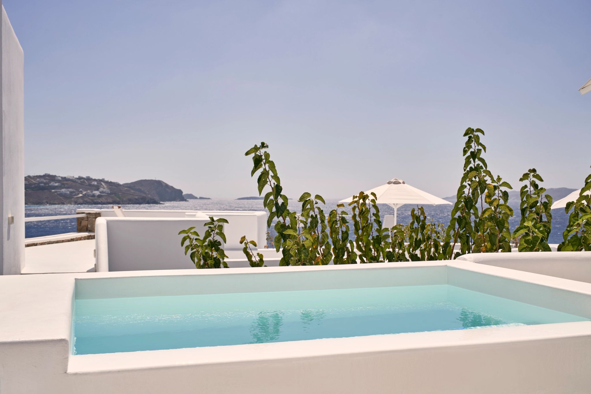 Junior Suite Open Air Jetted Tub Sea View jacuzzi privativa - jacuzzi ao ar livre - terraço com jacuzzi