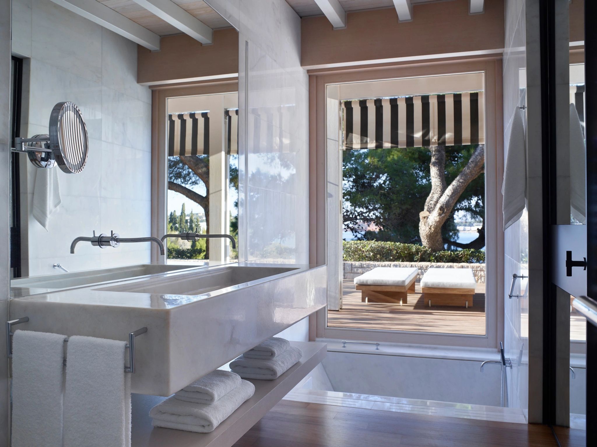 Sea View Bungalow banheira de imersao - banho premium - banho de banheira