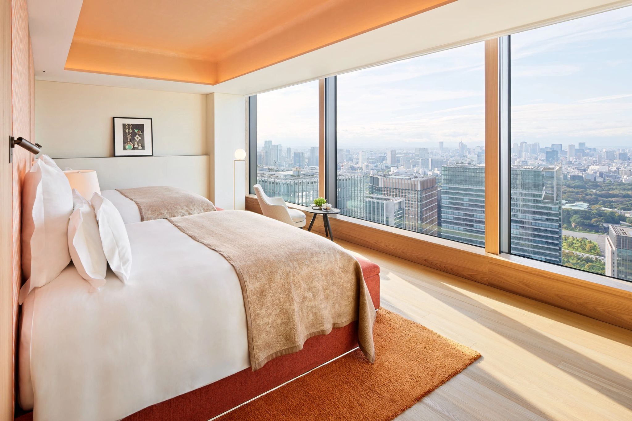 Premium Two Double cama two double - vista panoramica - quarto de hotel