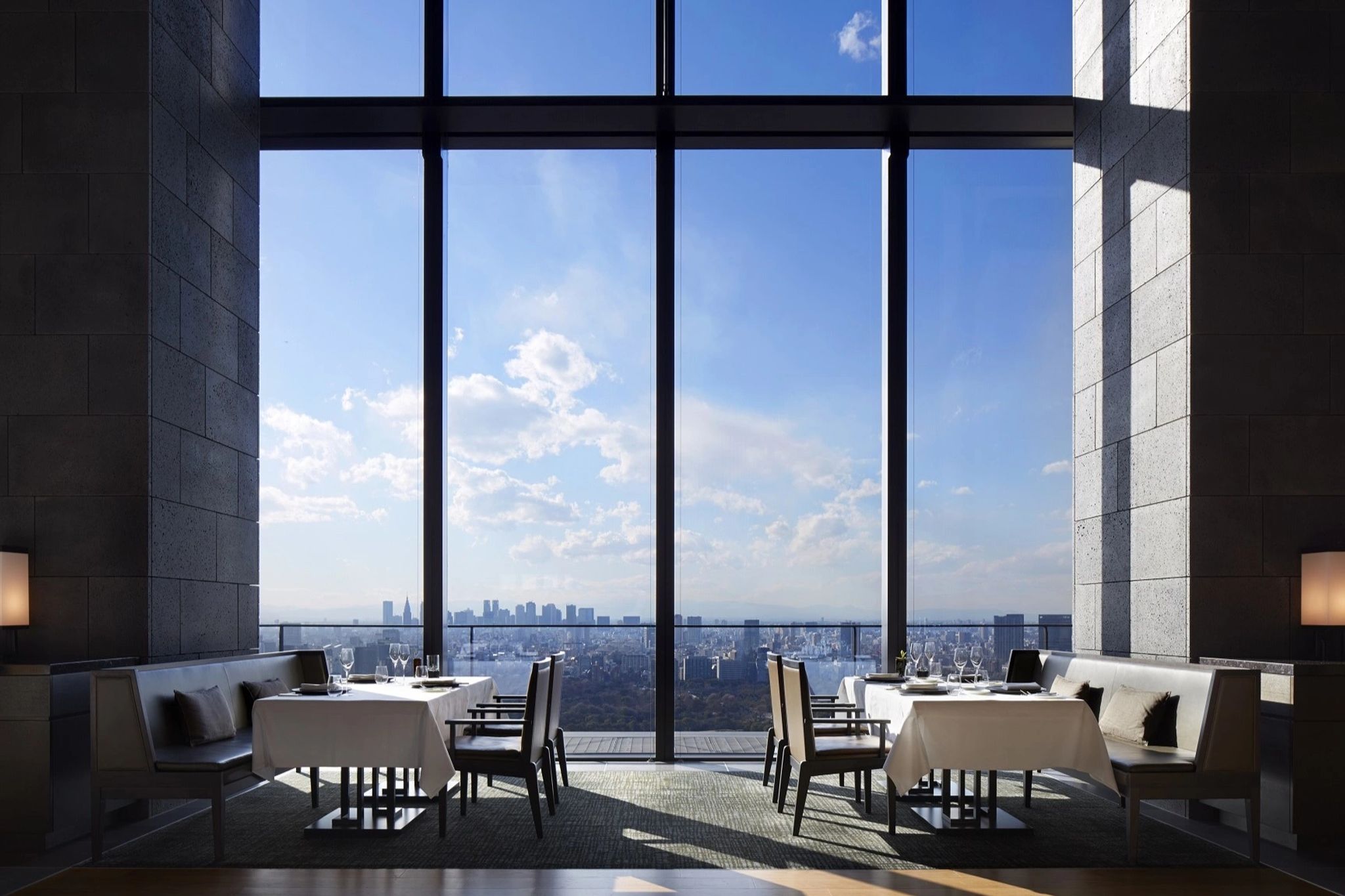 vista panoramica tokyo – bar com vista – interior moderno