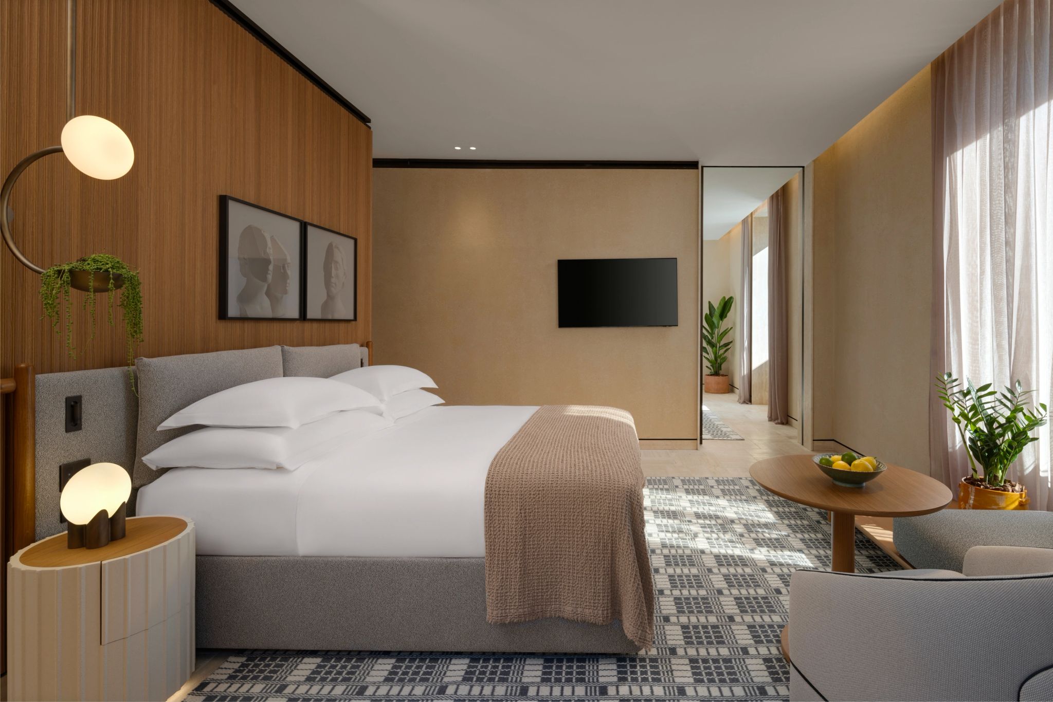 Corner Suite suite luxo - cama king - decoracao premium