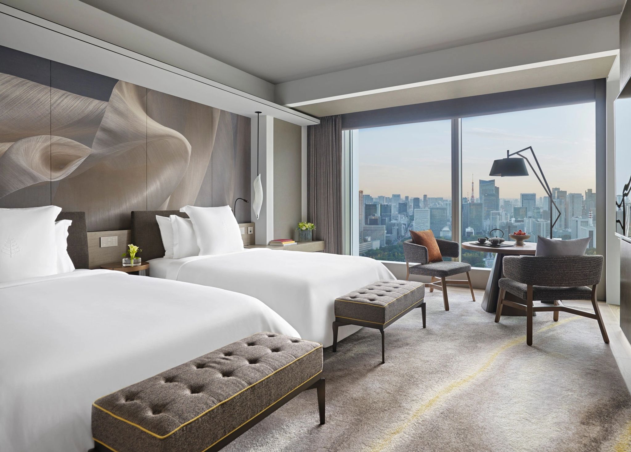 Superior Imperial Garden View Two Double quarto com duas camas - quarto duplo - camas twin