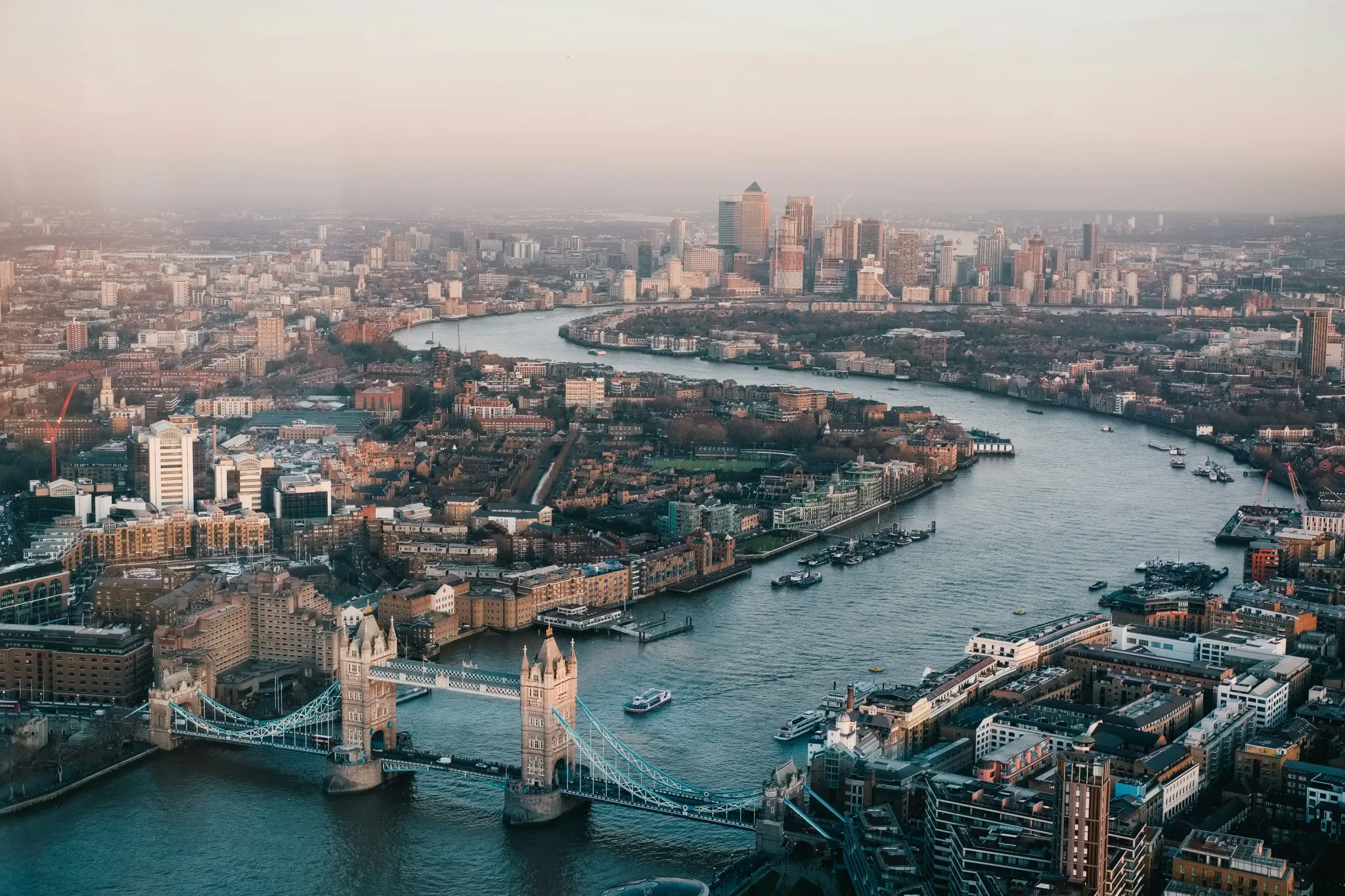 vista-aerea-londres-tower bridge