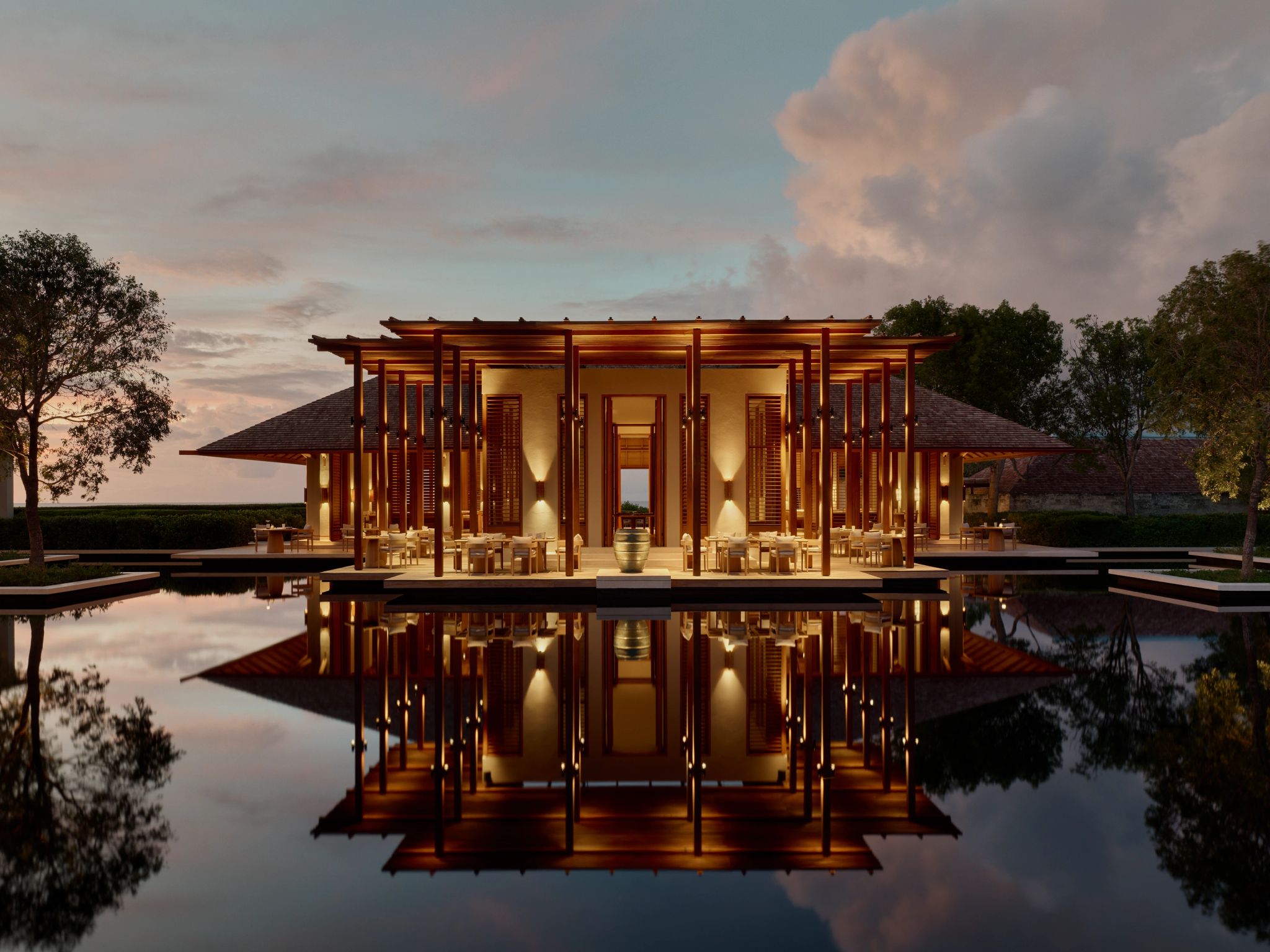 Restaurante Amanyara   arquitetura de luxo – restaurante moderno – alta gastronomia