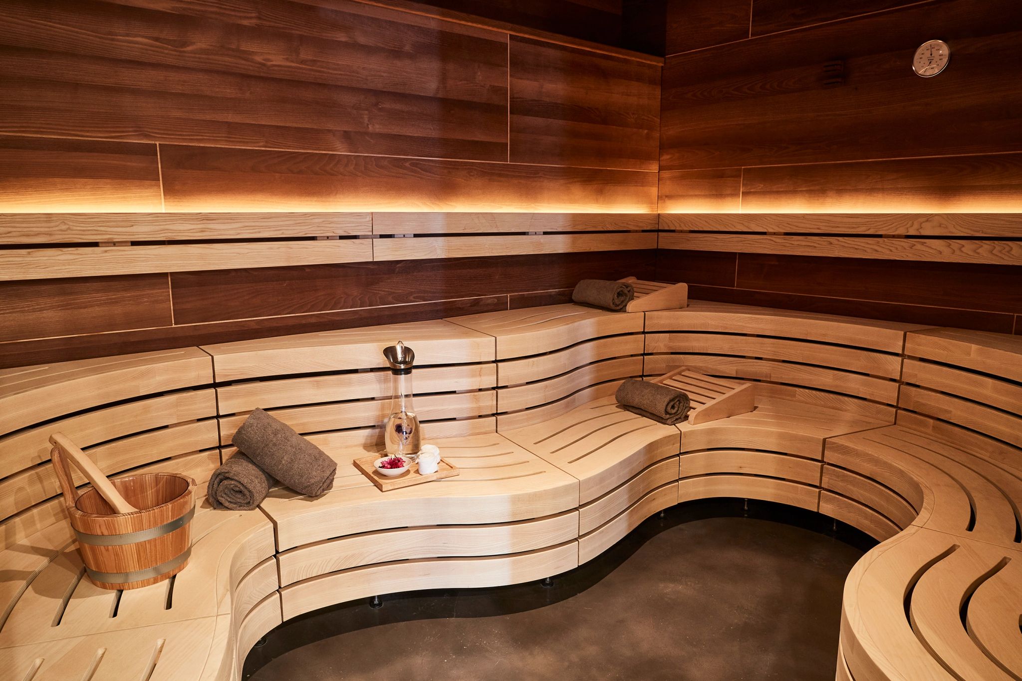 Sauna spa com sauna e servicos de bem-estar na ilha de ibiza