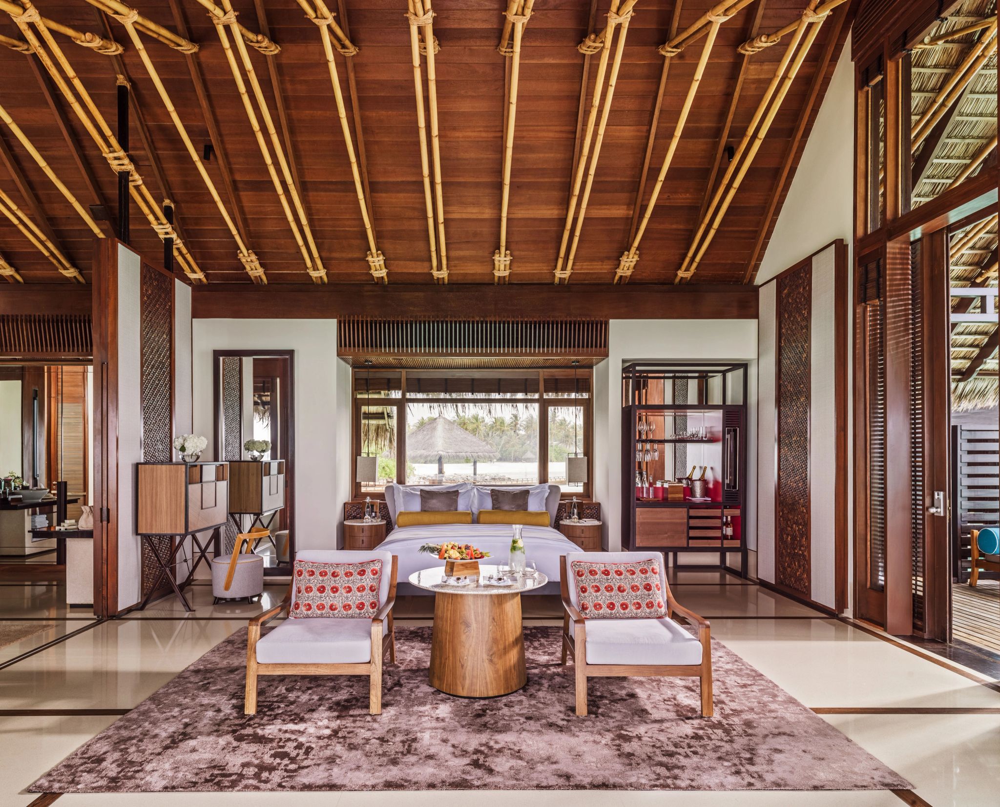 Water Villa King quarto casal - quarto king - design tropical