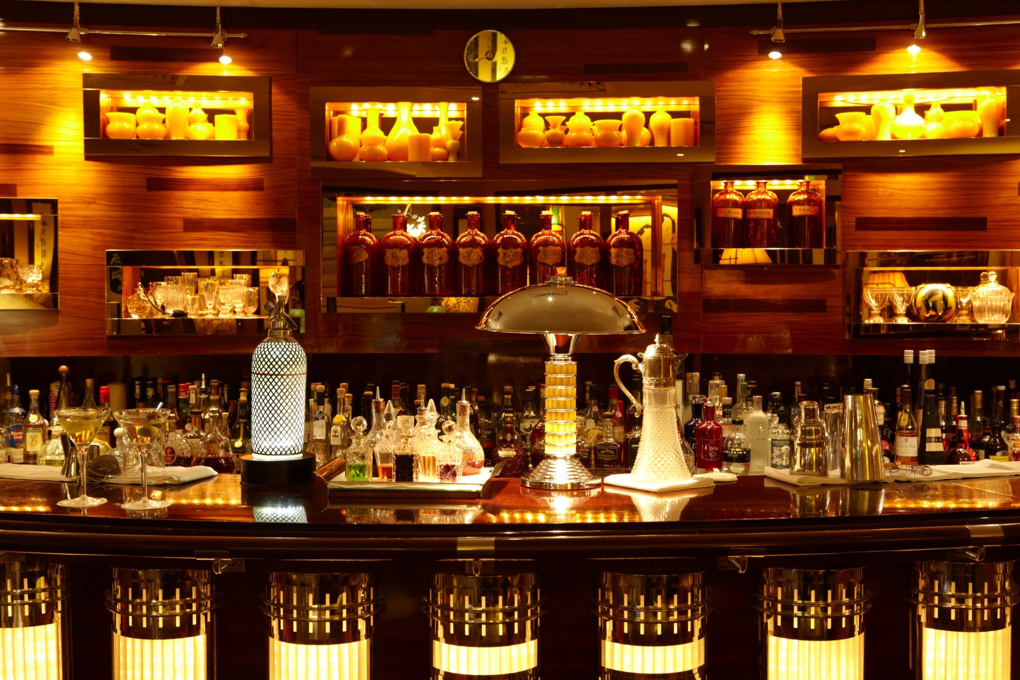 Bar China Tang coqueteis selecionados - bar do hotel - bebidas premium