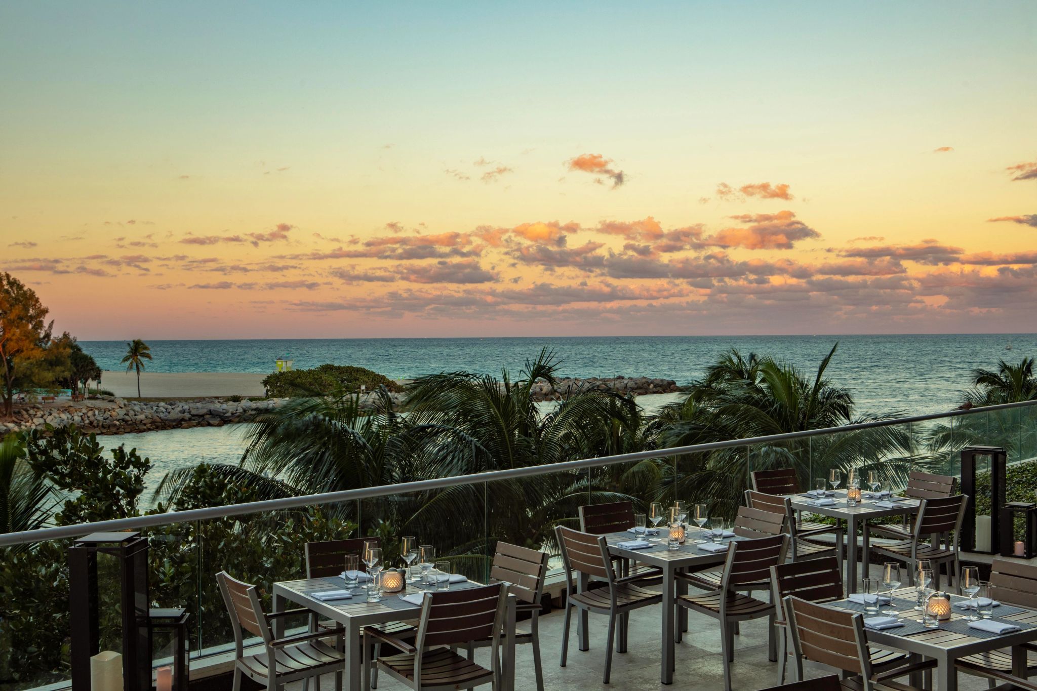 vista mar - terraço gourmet - restaurante frente mar
