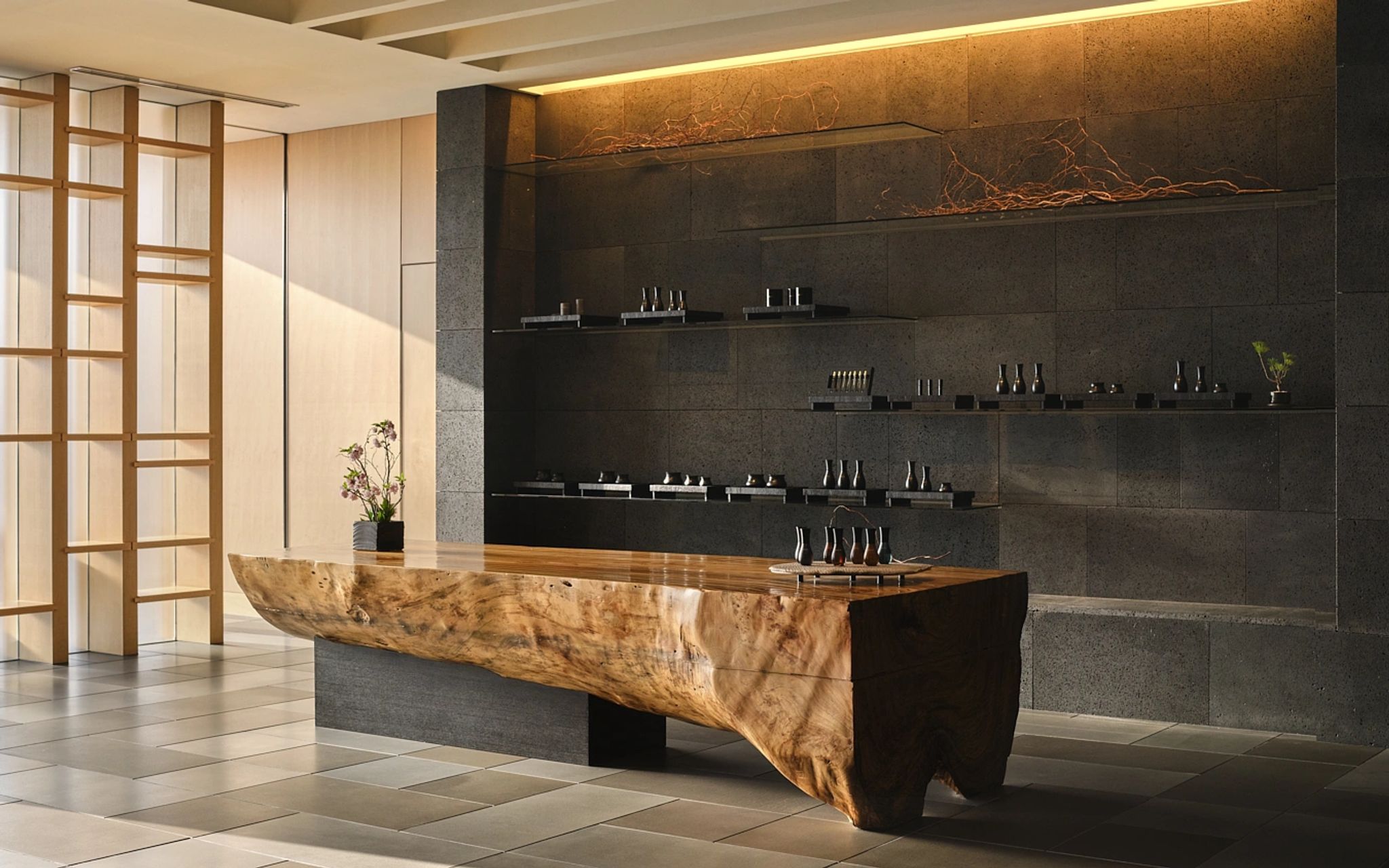 monte fuji – cidade moderna – vista panoramica