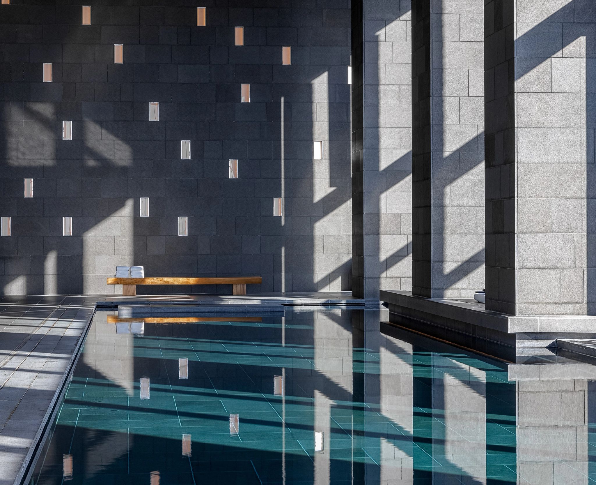 piscina interna - piscina aquecida