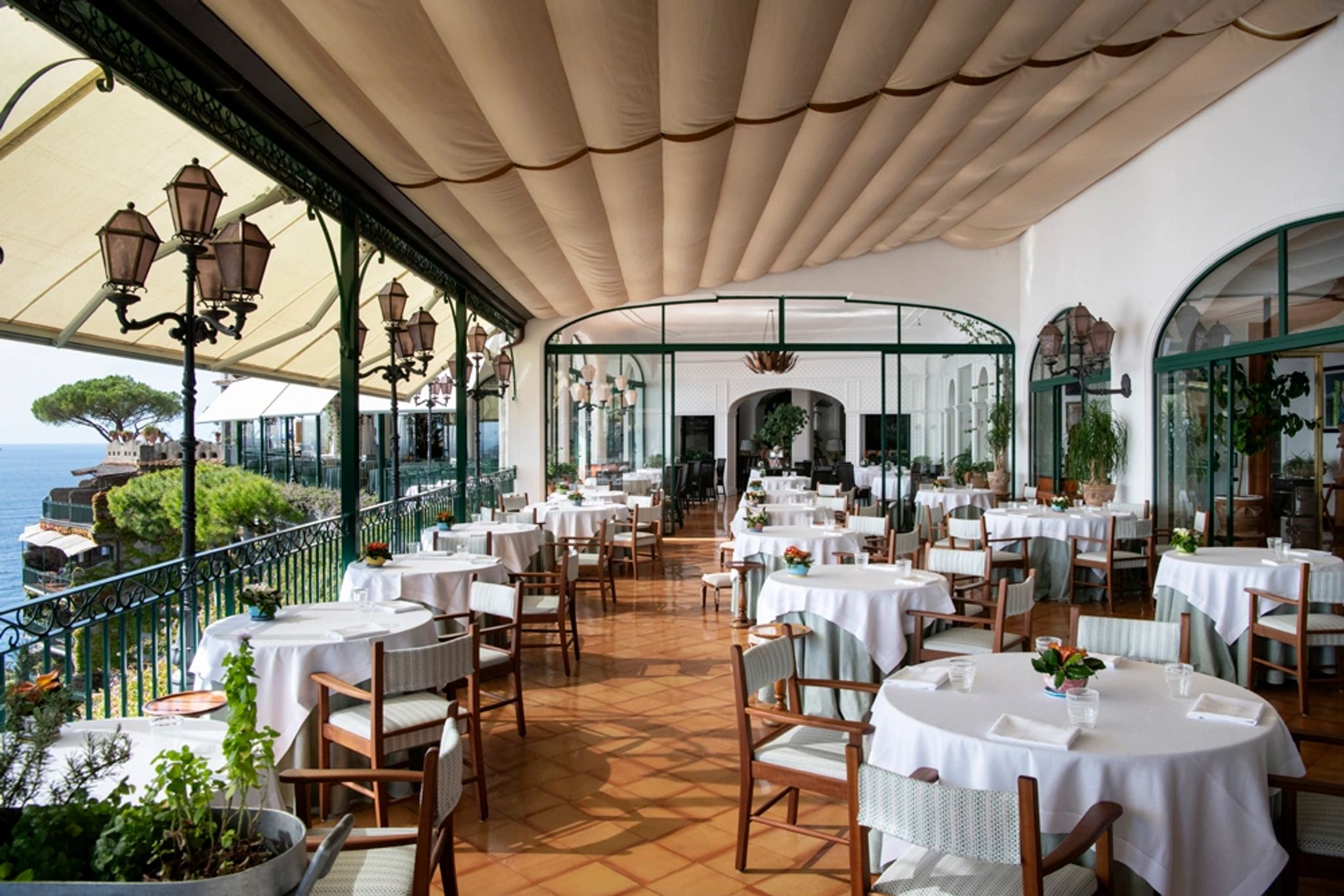 Restaurante Zass restaurante com terraço - terraço vista mar - terraço gourmet