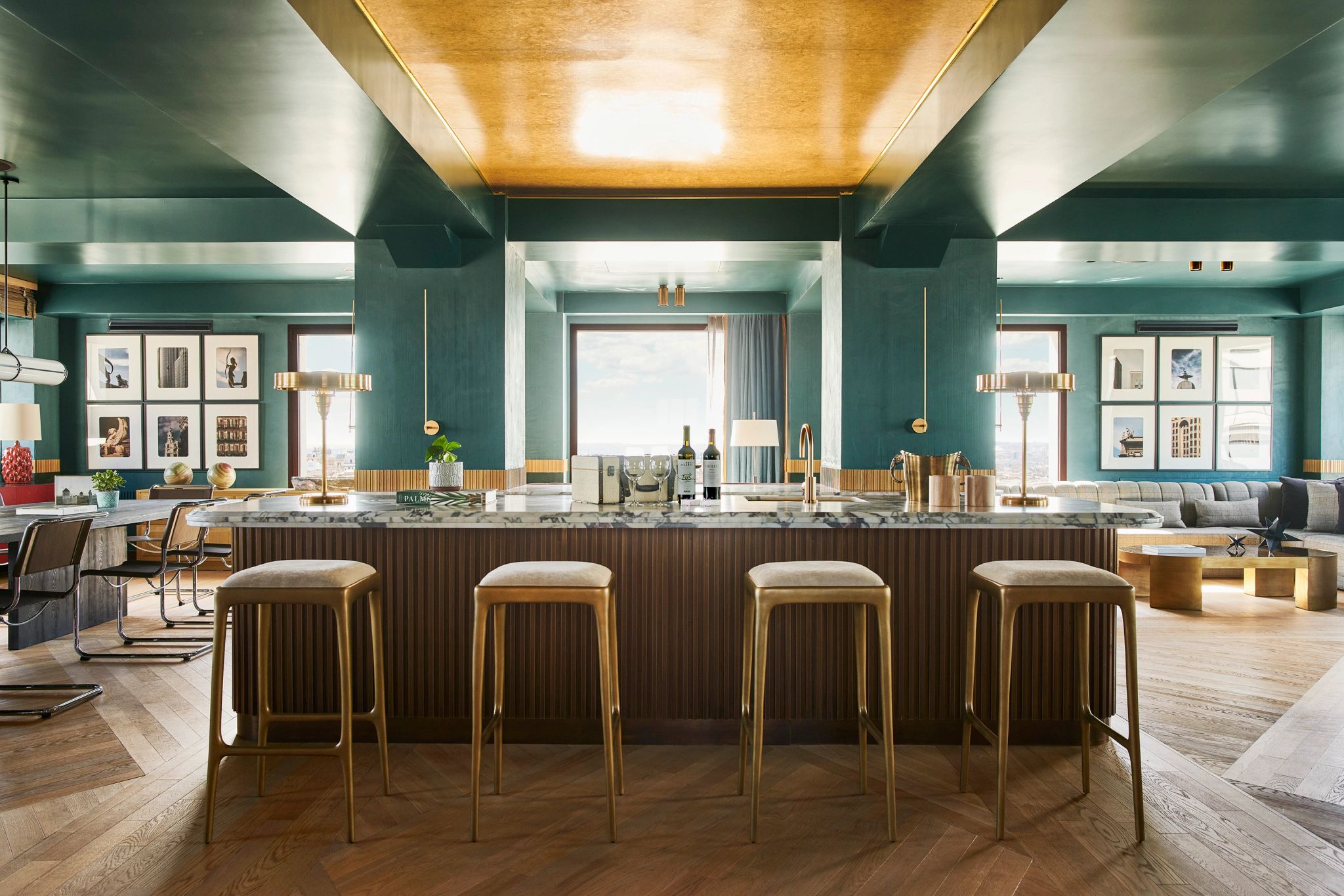 Penthouse cozinha suite – sala de jantar – suite ampla