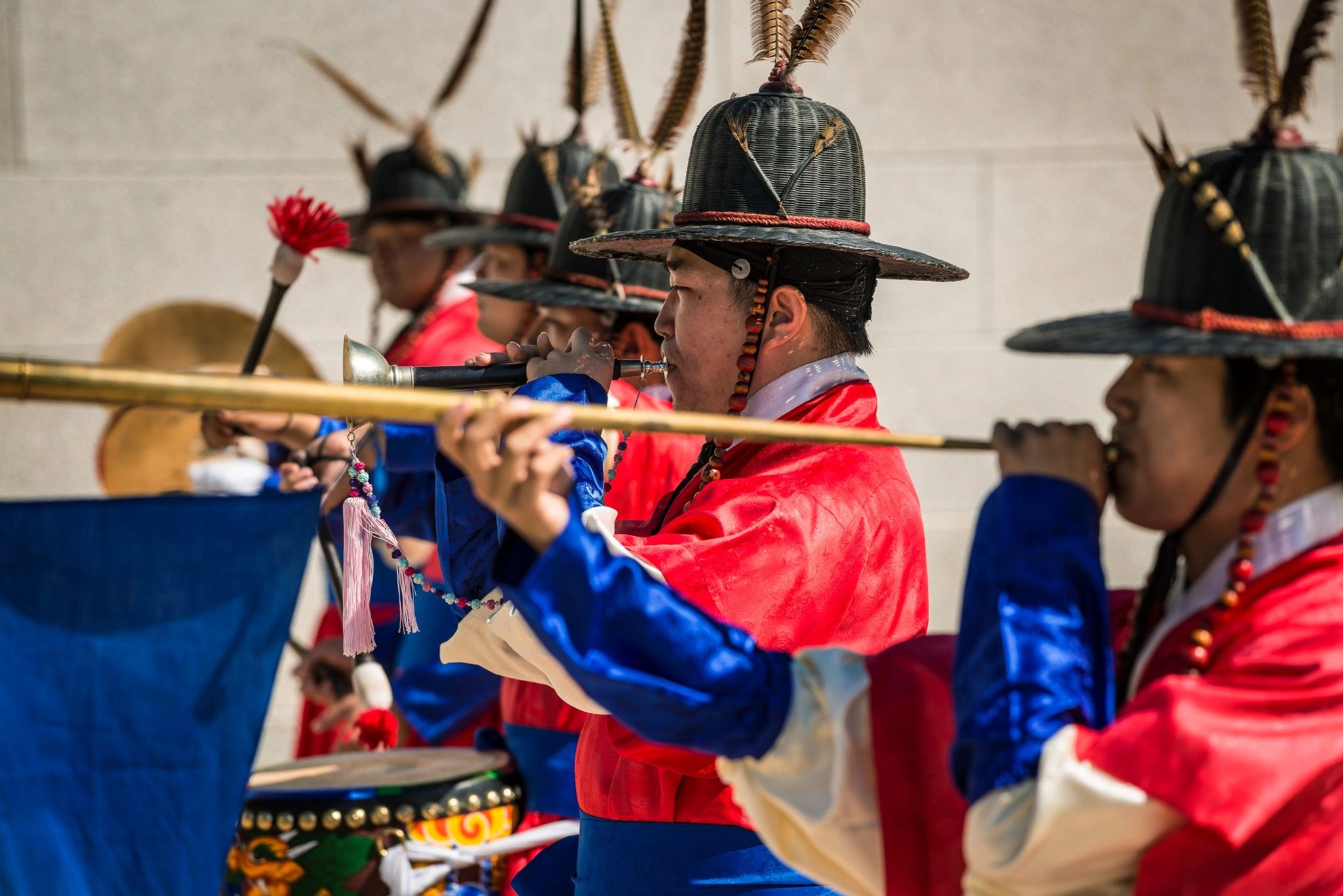 cultura coreana - tour cultural - banda de musicos