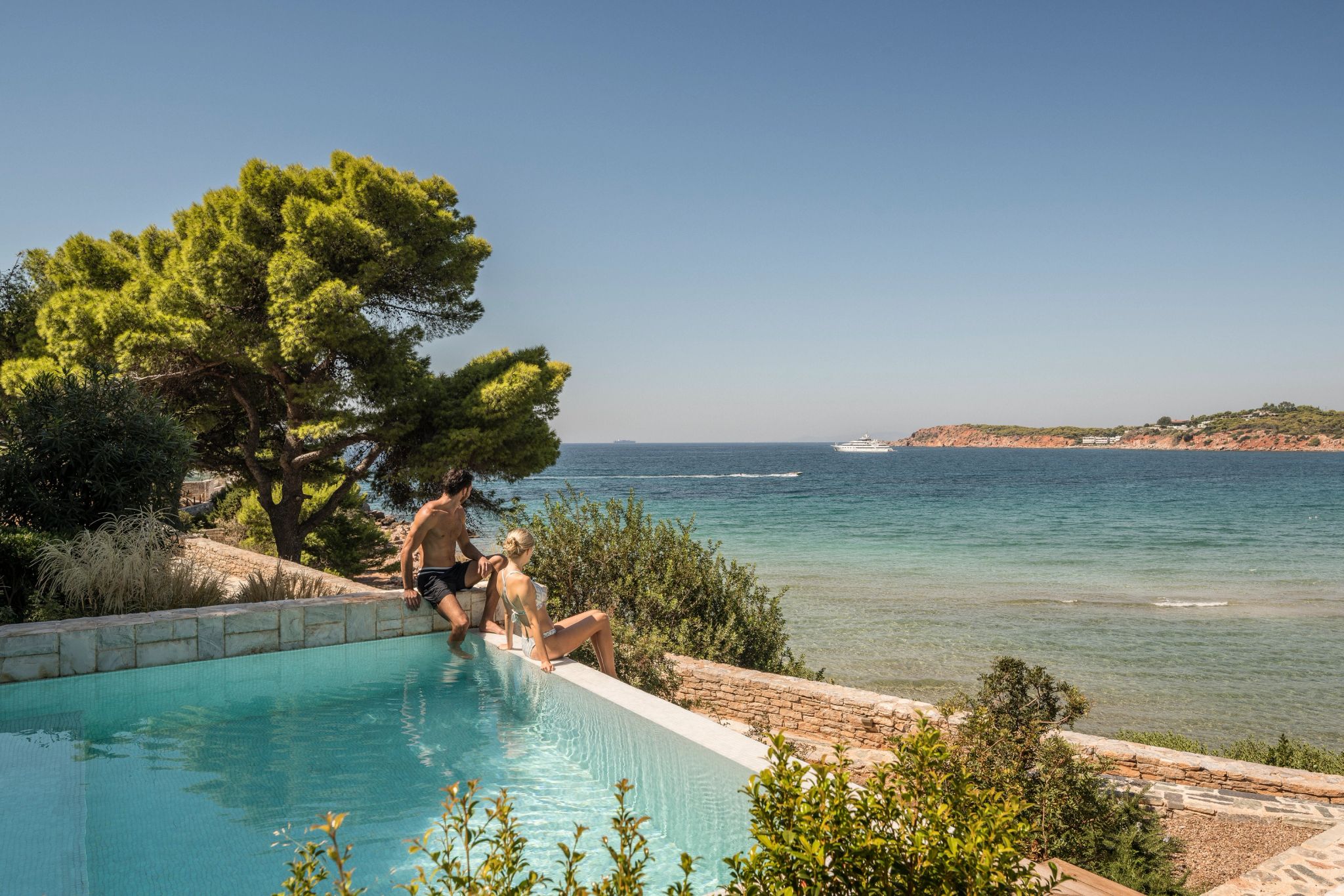 Sea View Bungalow Pool piscina privativa - piscina externa - piscina frente mar